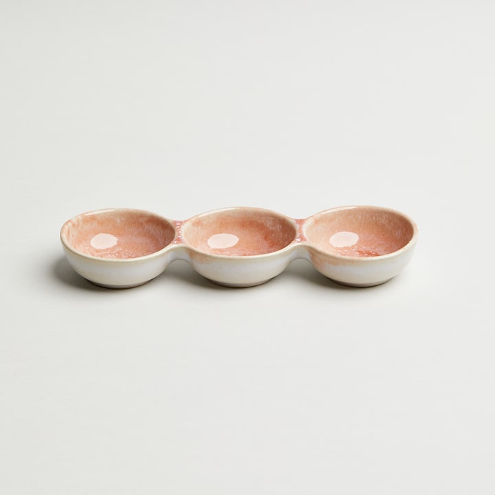 Trio flotter Dreier - Koralle