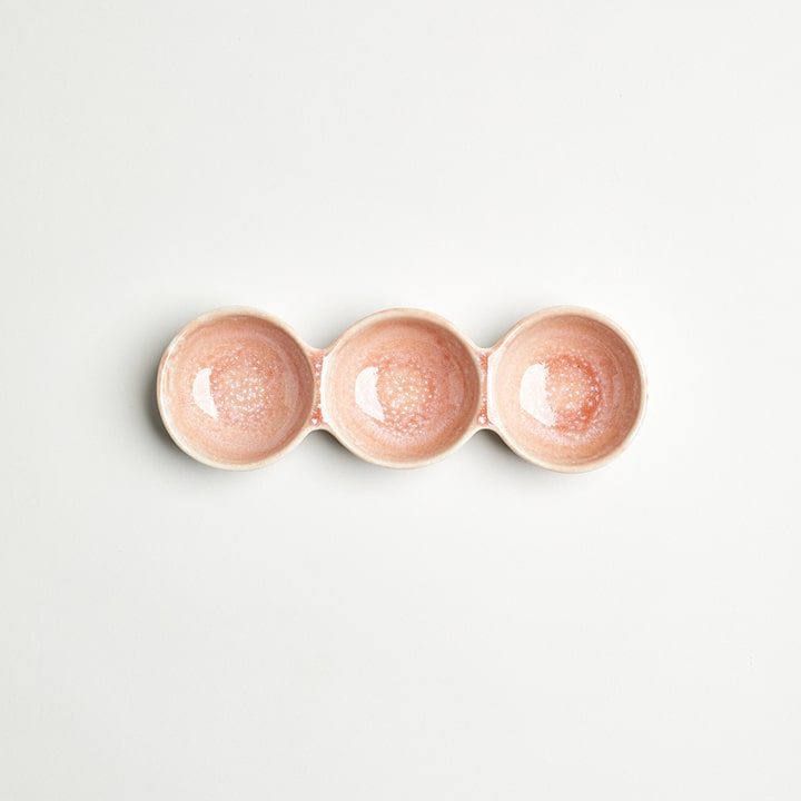 Trio flotter Dreier - Koralle