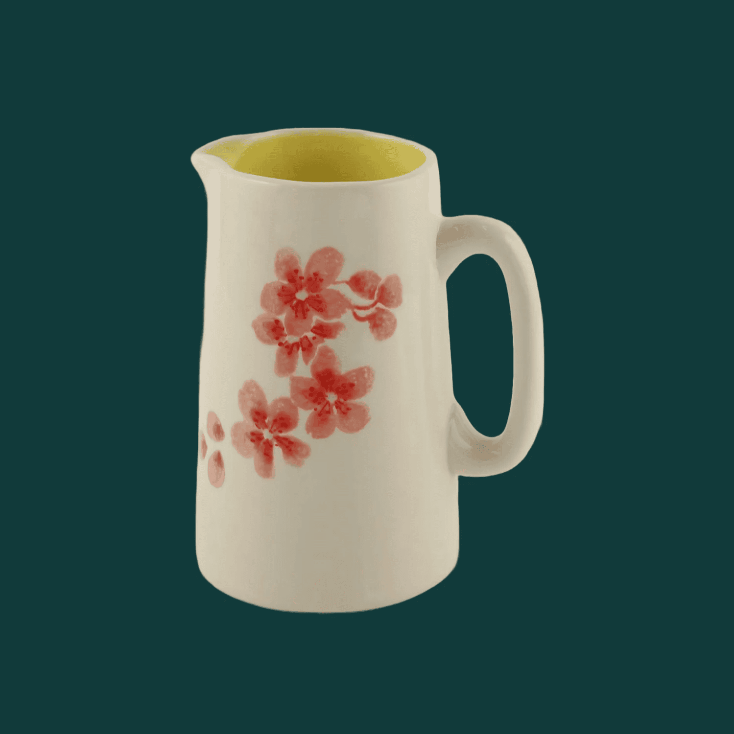 Krug Pfirsichblüte Zitronenfalter