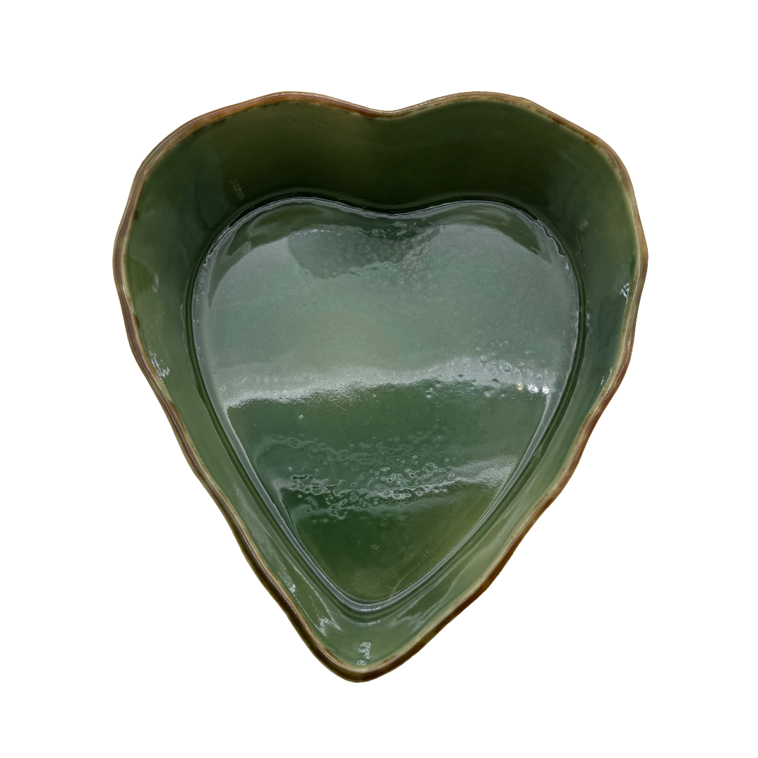 Herzschüssel große Liebe - grüne Gundi