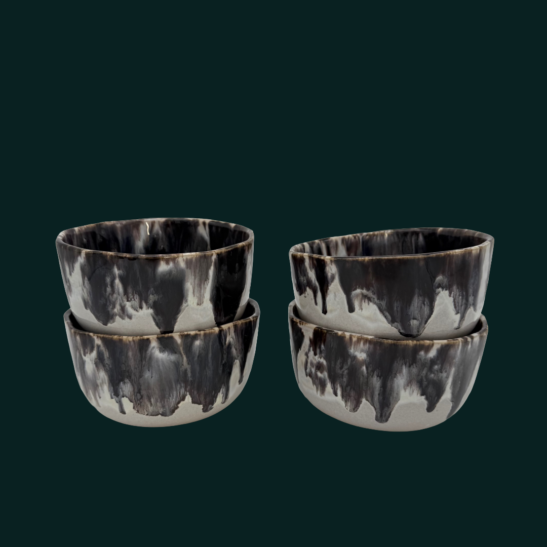 4-er Set Bowl dicke Hannah - Kokette Mamaorette