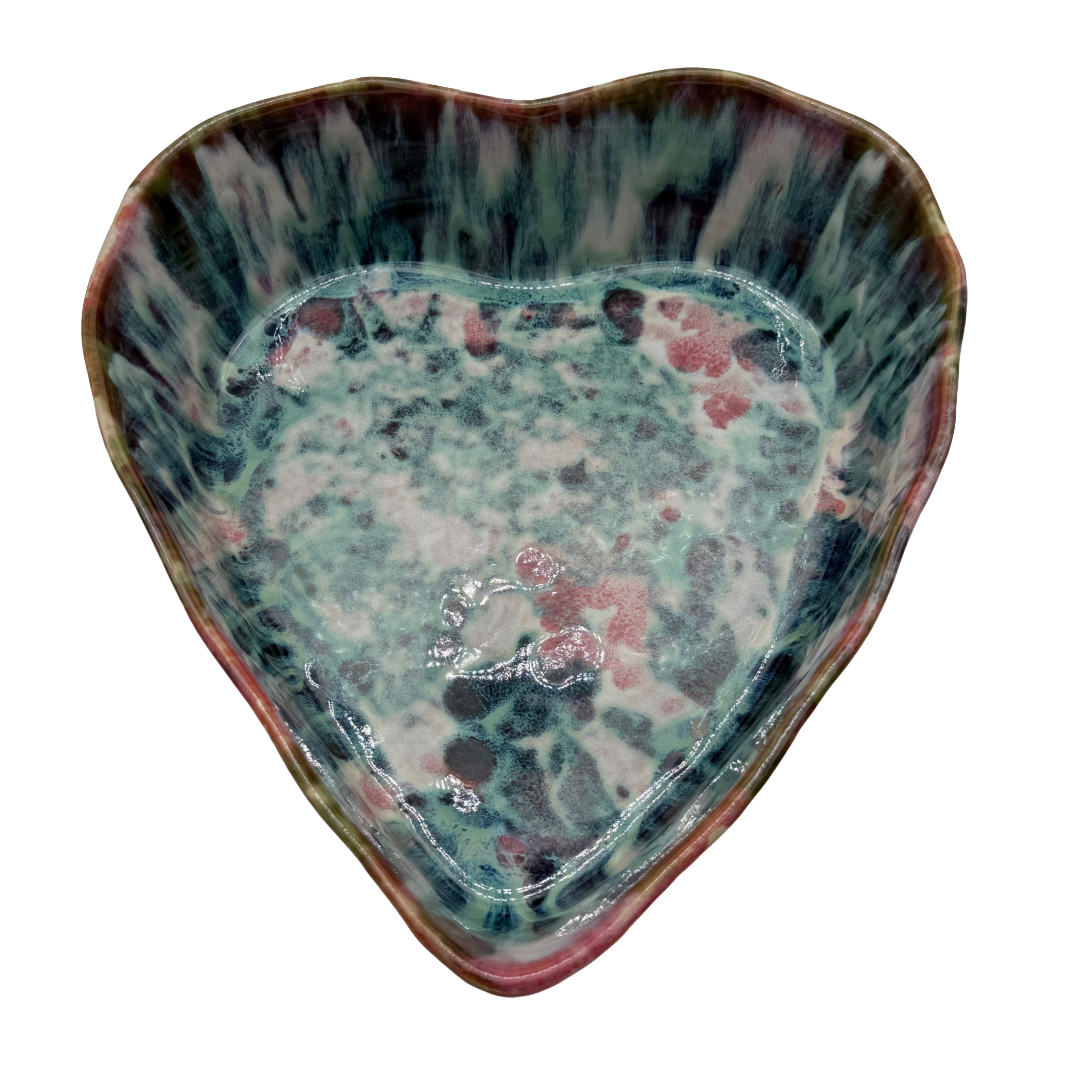 Herzschüssel große Liebe - neue Flamme