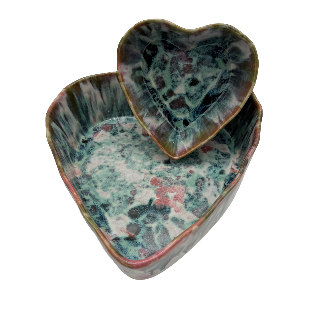 Herzschüssel kleine Liebe - neue Flamme