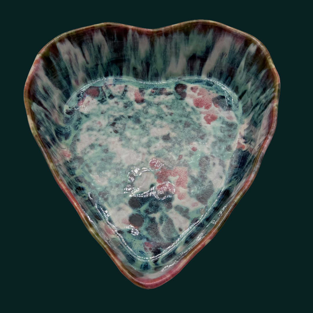 Herzschüssel große Liebe - neue Flamme