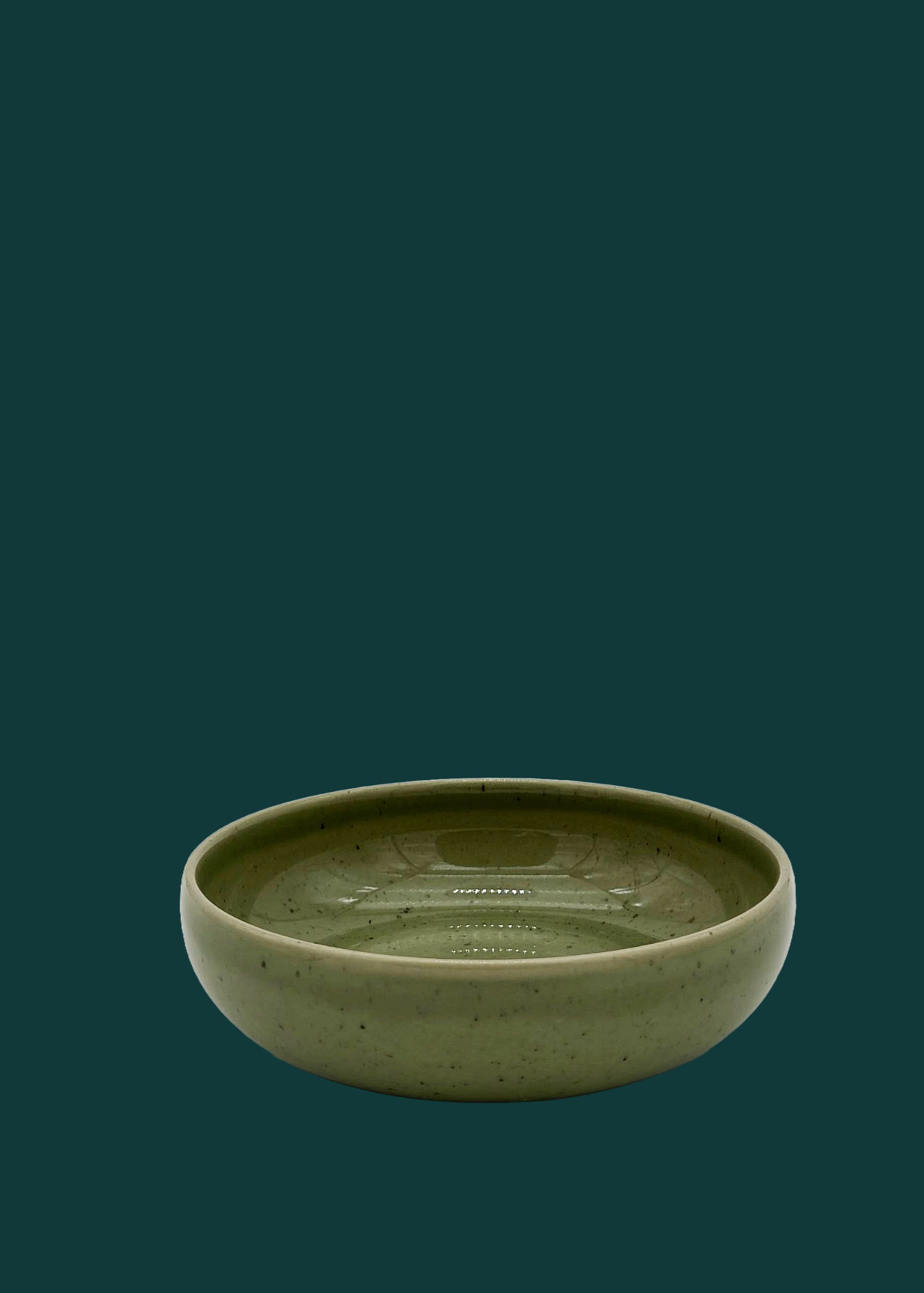 Bowl Dorle - grün gesprenkelt