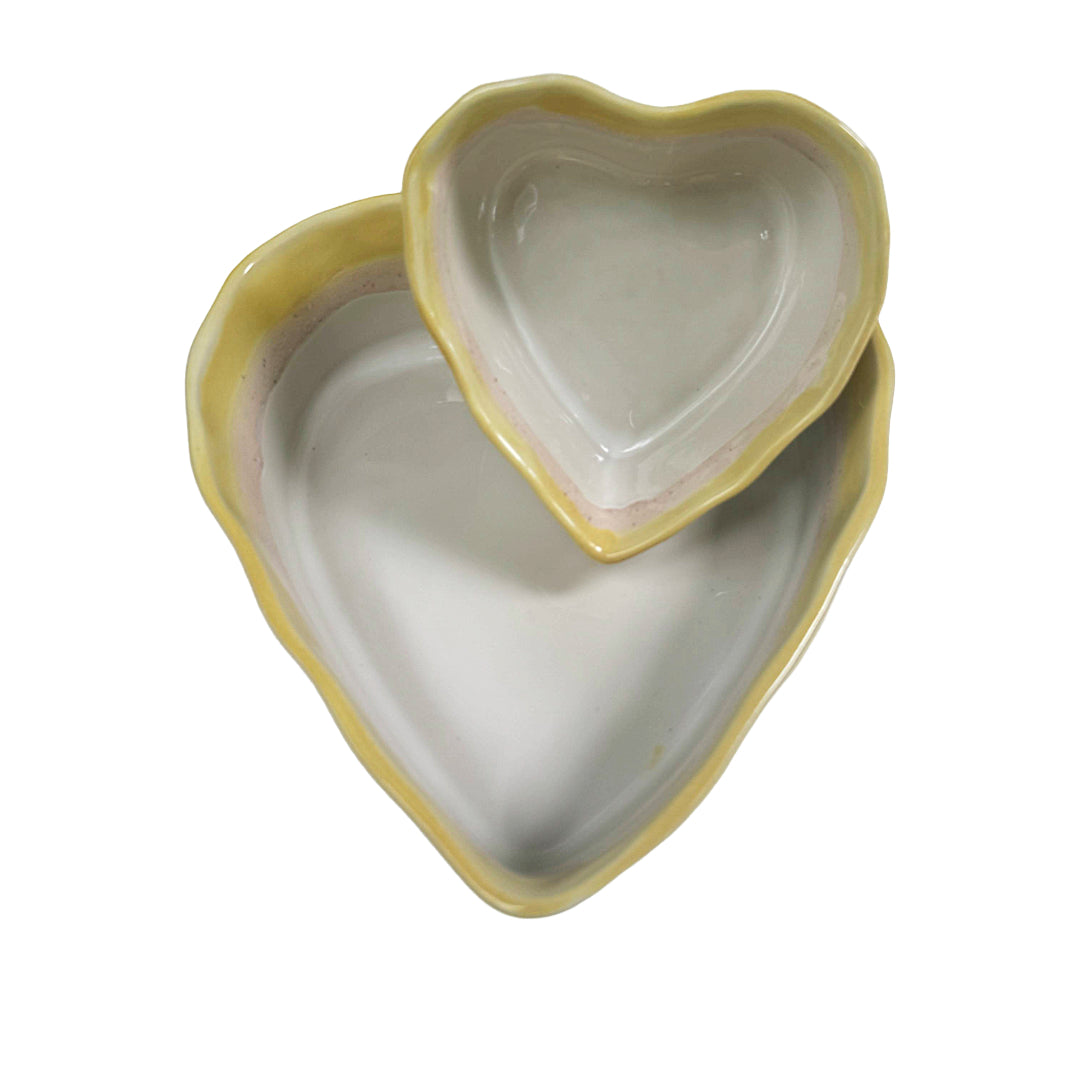 Herzschüssel große Liebe - Marille