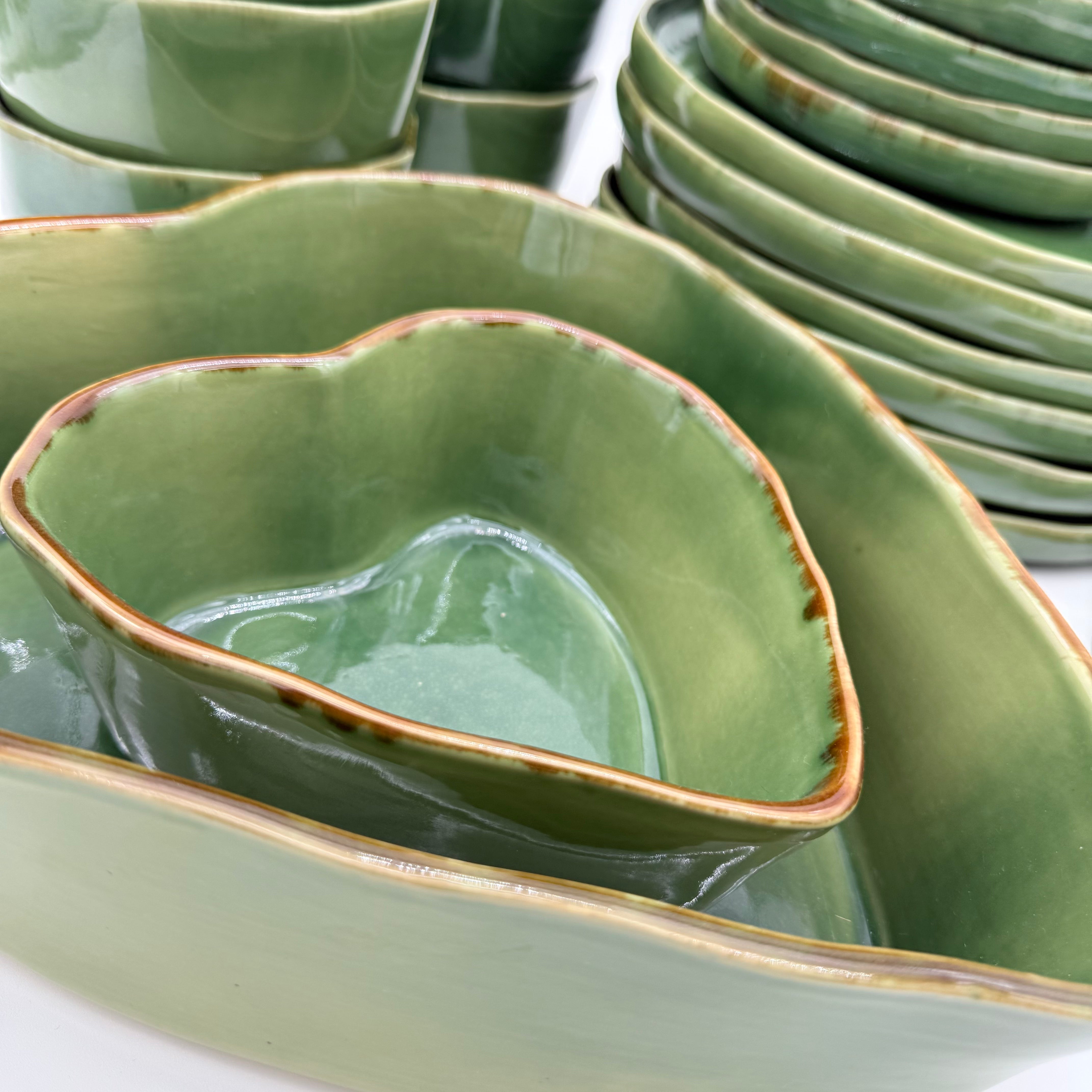 Herzschüssel kleine Liebe - grüne Gundi