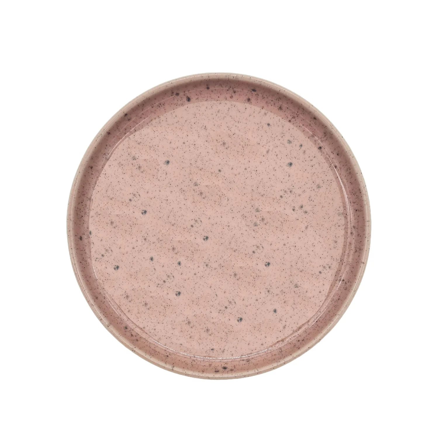 Teller Hänschen - rosa gesprenkelt