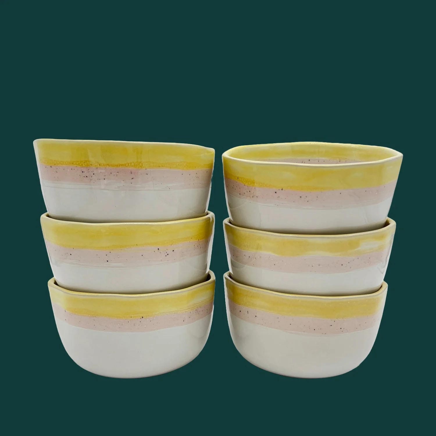 6-er Set Bowl dicke Hannah - Marille