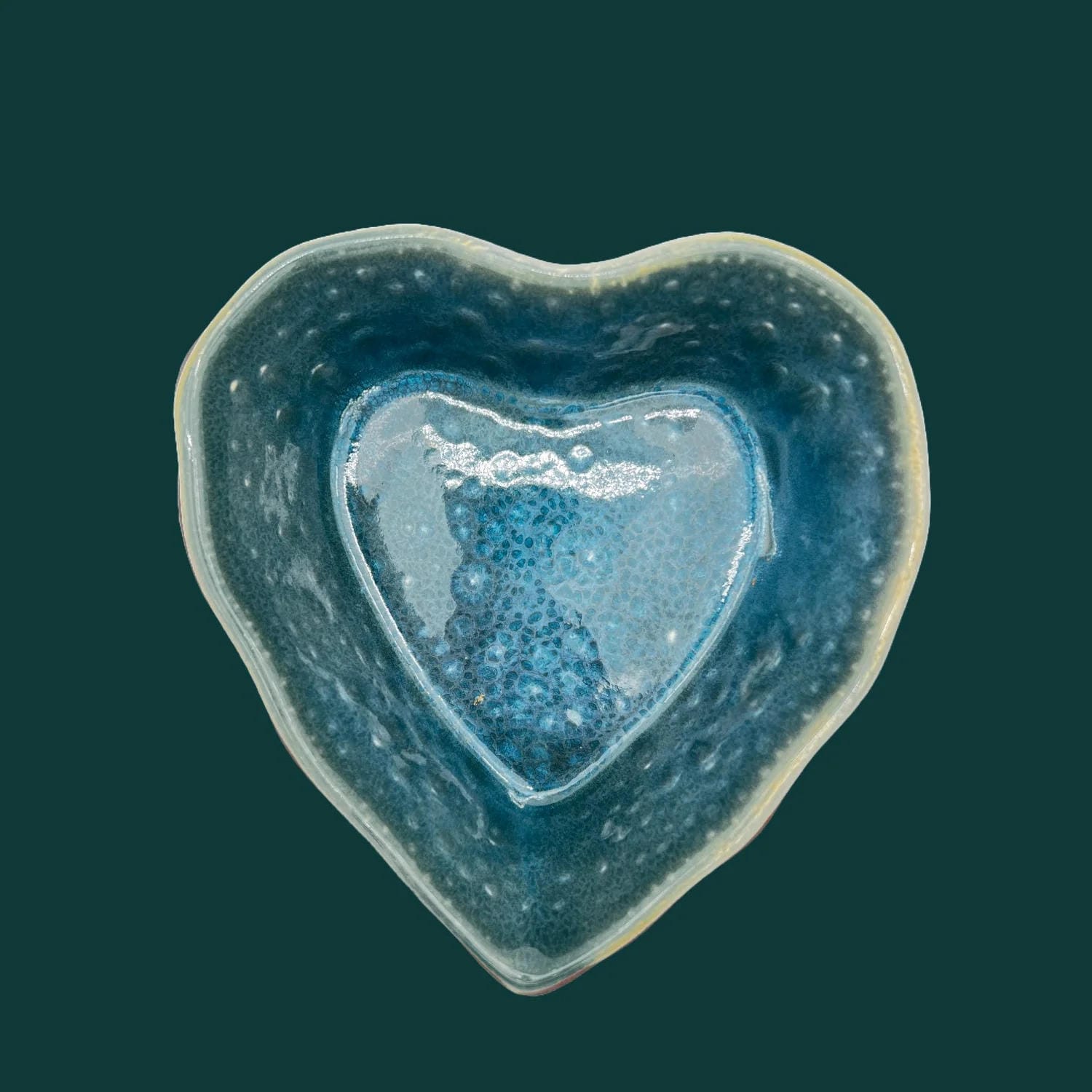 Herzschüssel kleine Liebe - Aqua