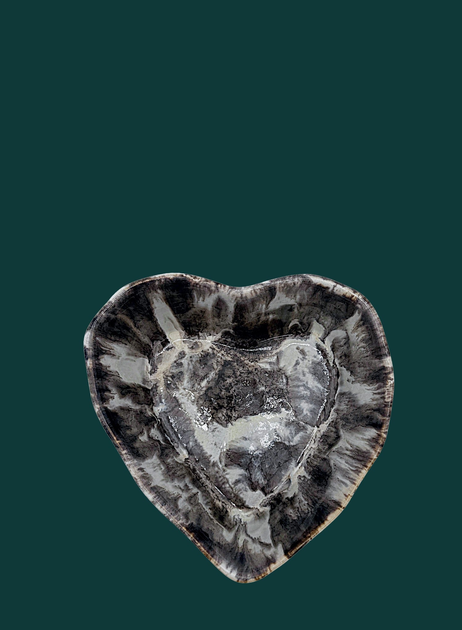 Herzschüssel kleine Liebe - kokette Marmorette