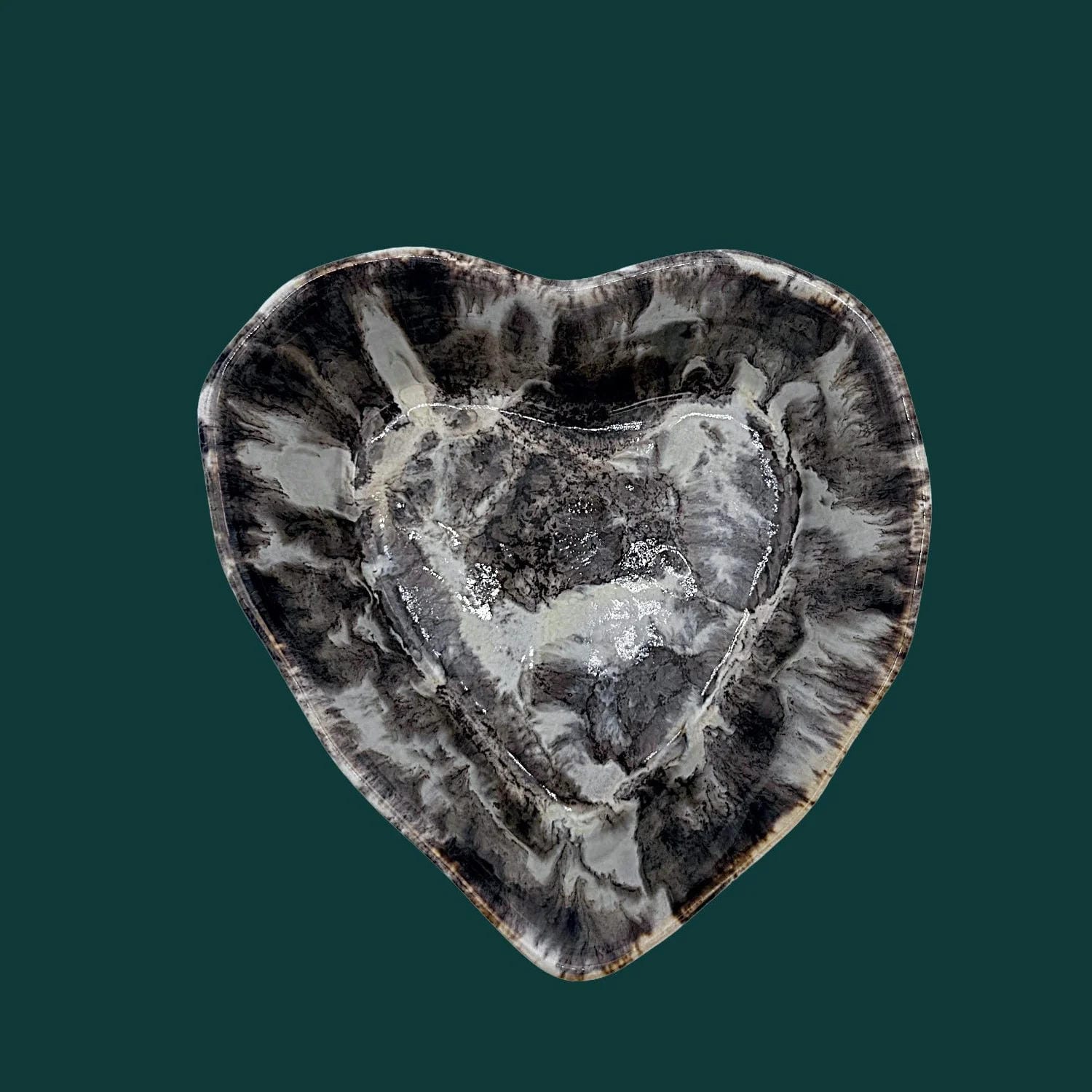 Herzschüssel kleine Liebe - kokette Marmorette