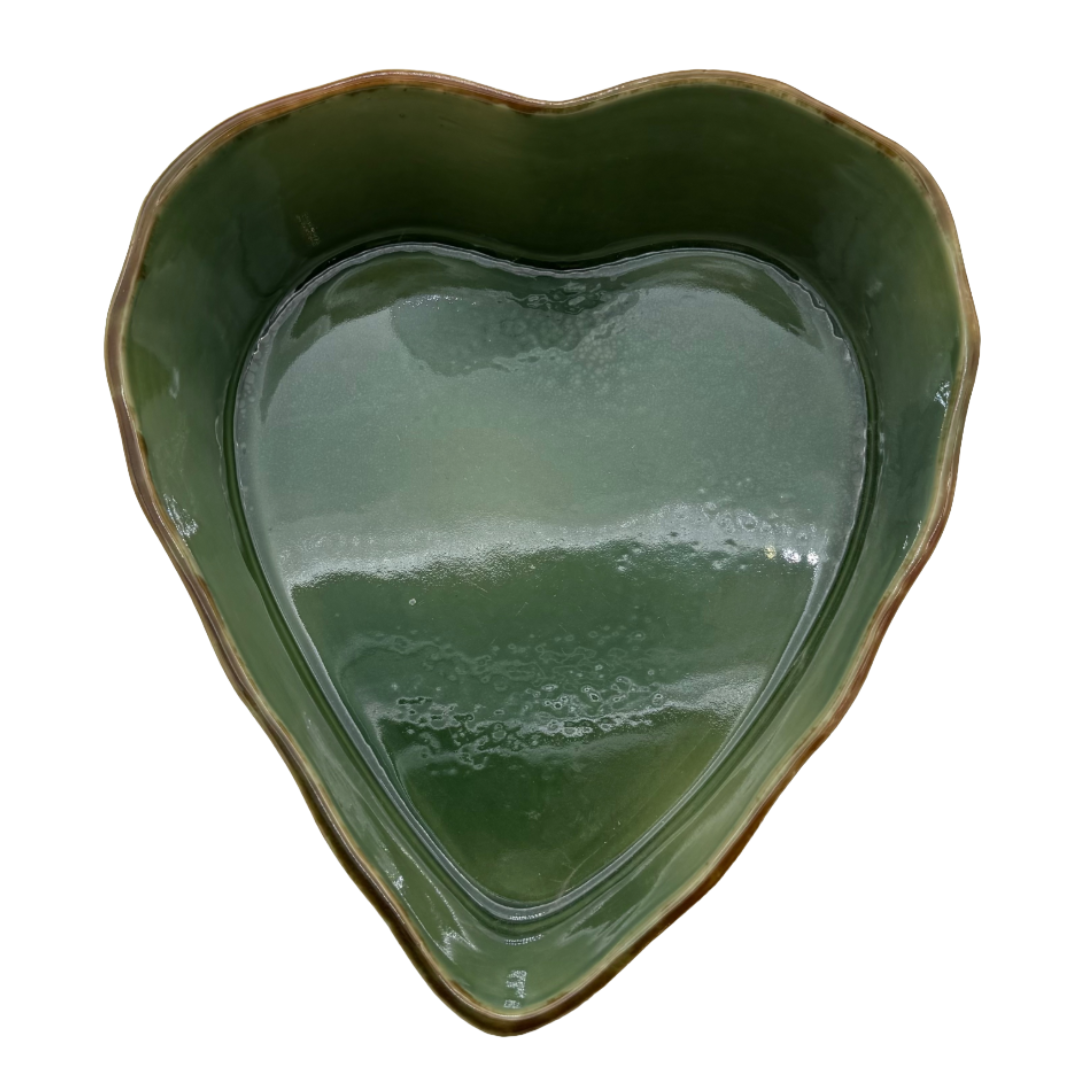 Herzschüssel große Liebe - grüne Gundi