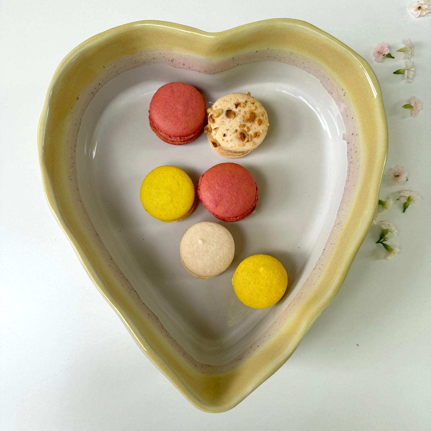 Herzschüssel große Liebe - Marille