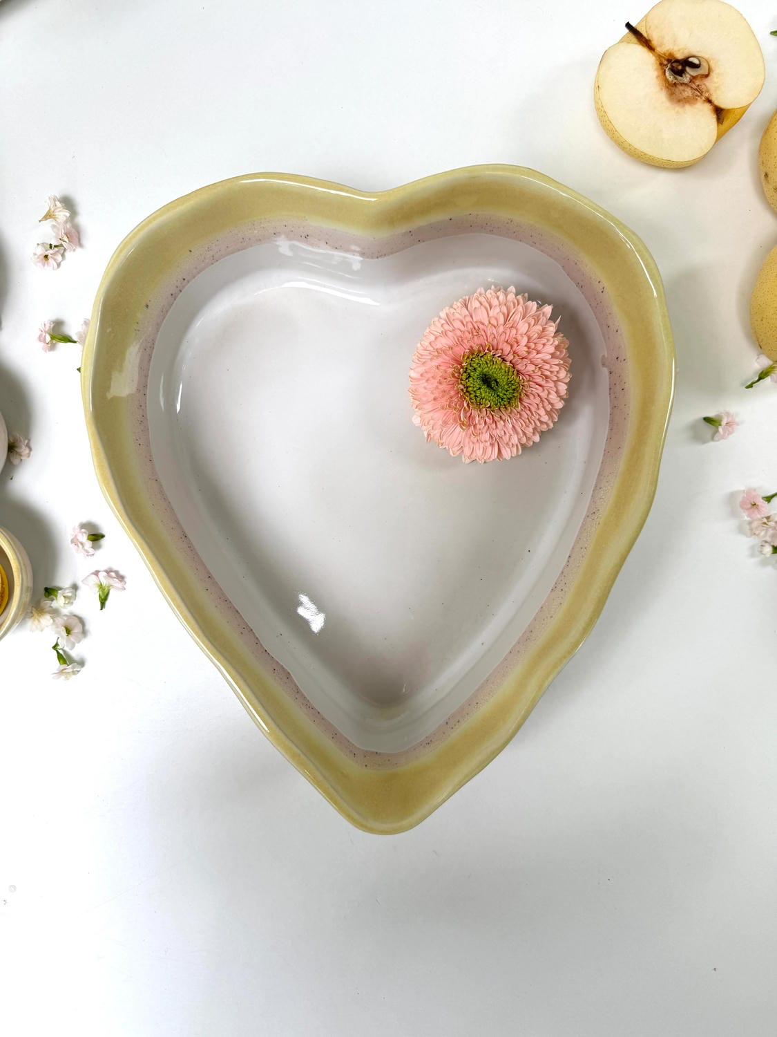 Herzschüssel große Liebe - Marille