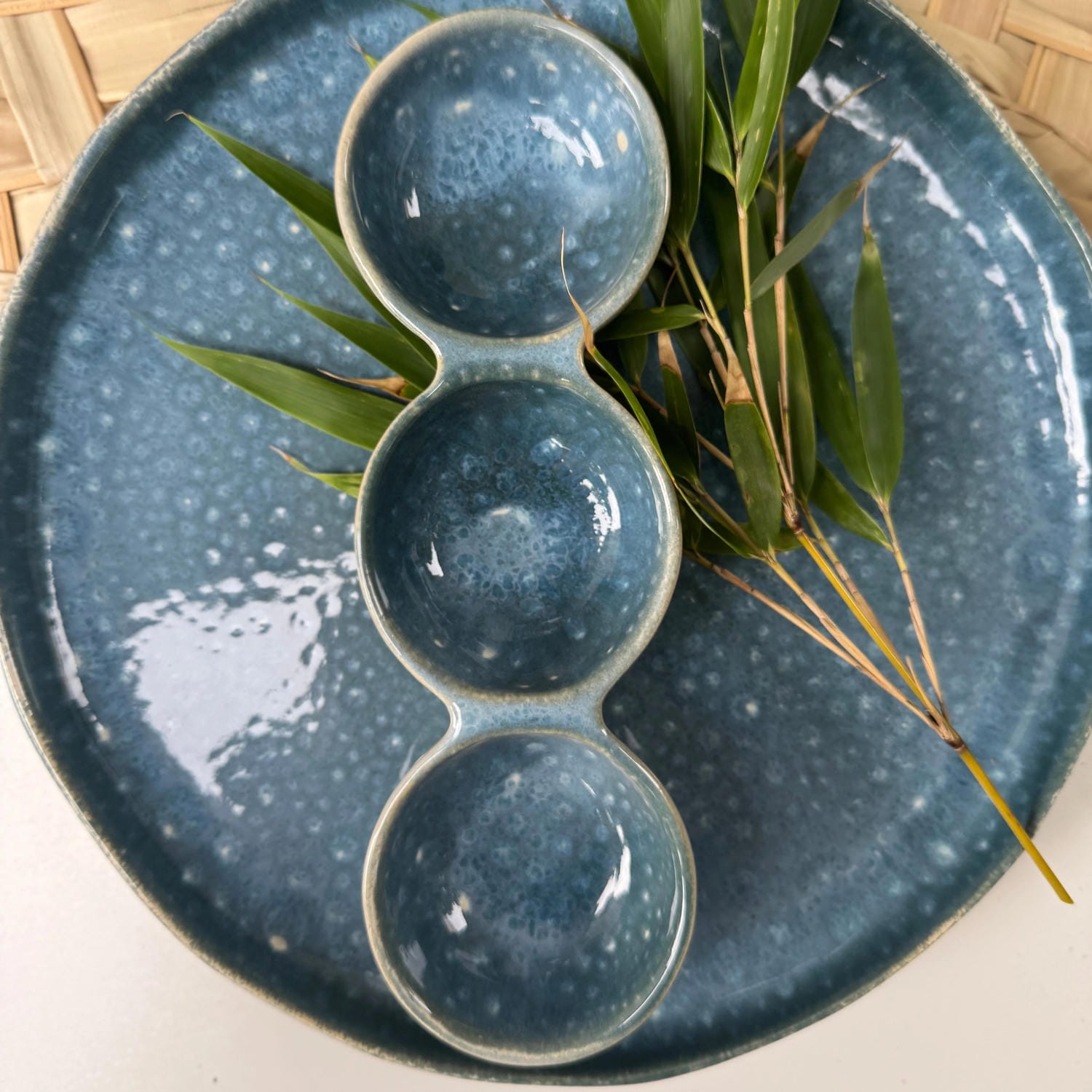 Trio flotter Dreier - Aqua