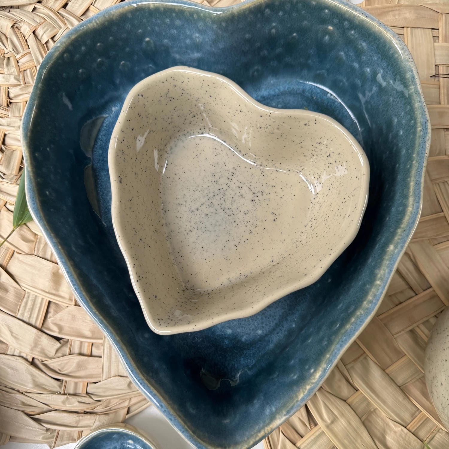 Herzschüssel kleine Liebe - Aqua