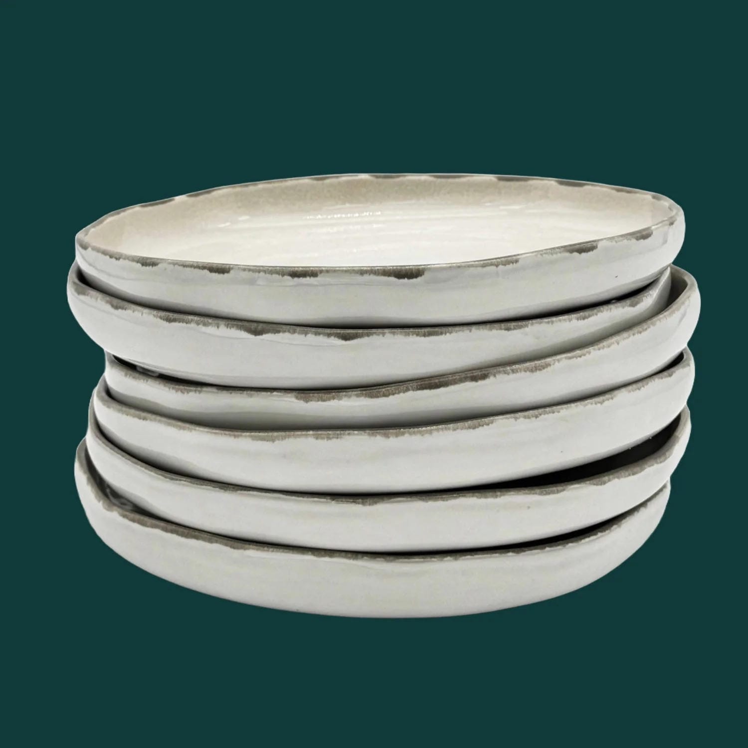 6-er Set Teller Karlchen - keusches Fräulein