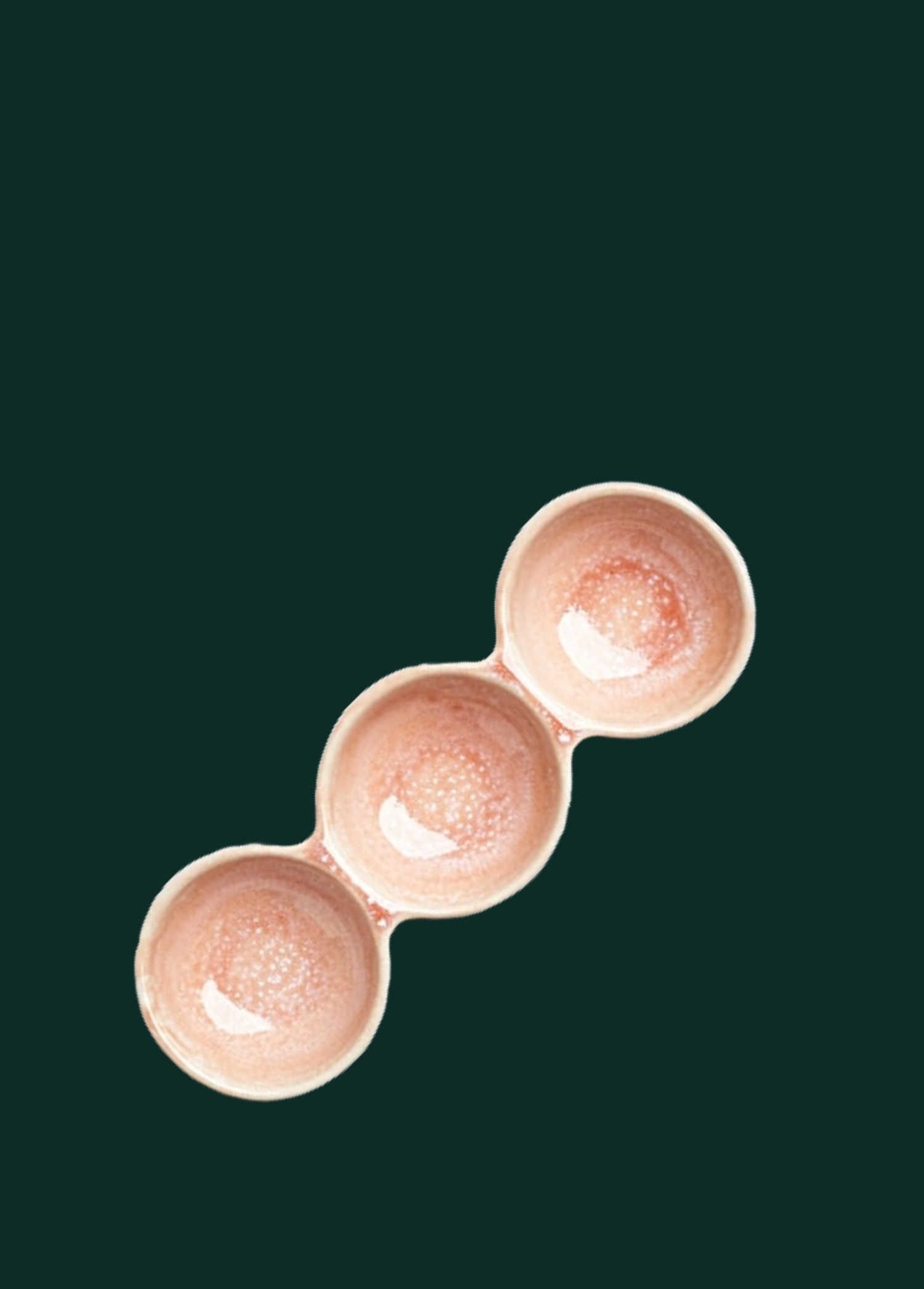 Trio flotter Dreier - Koralle