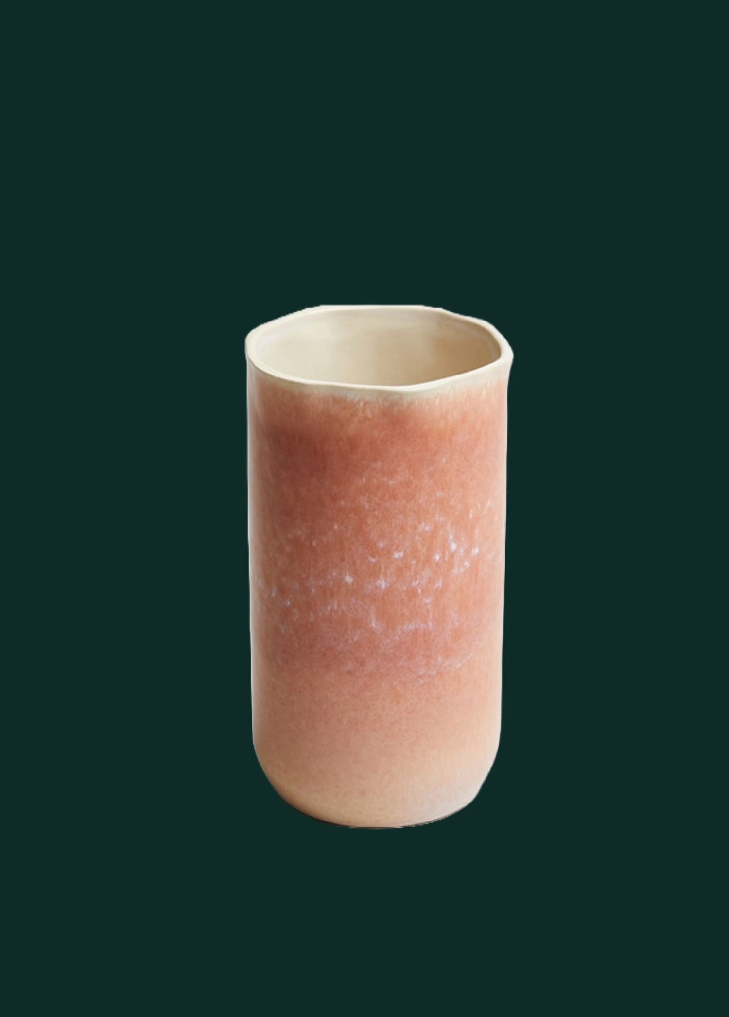 Vase Mauerblümchen - Koralle