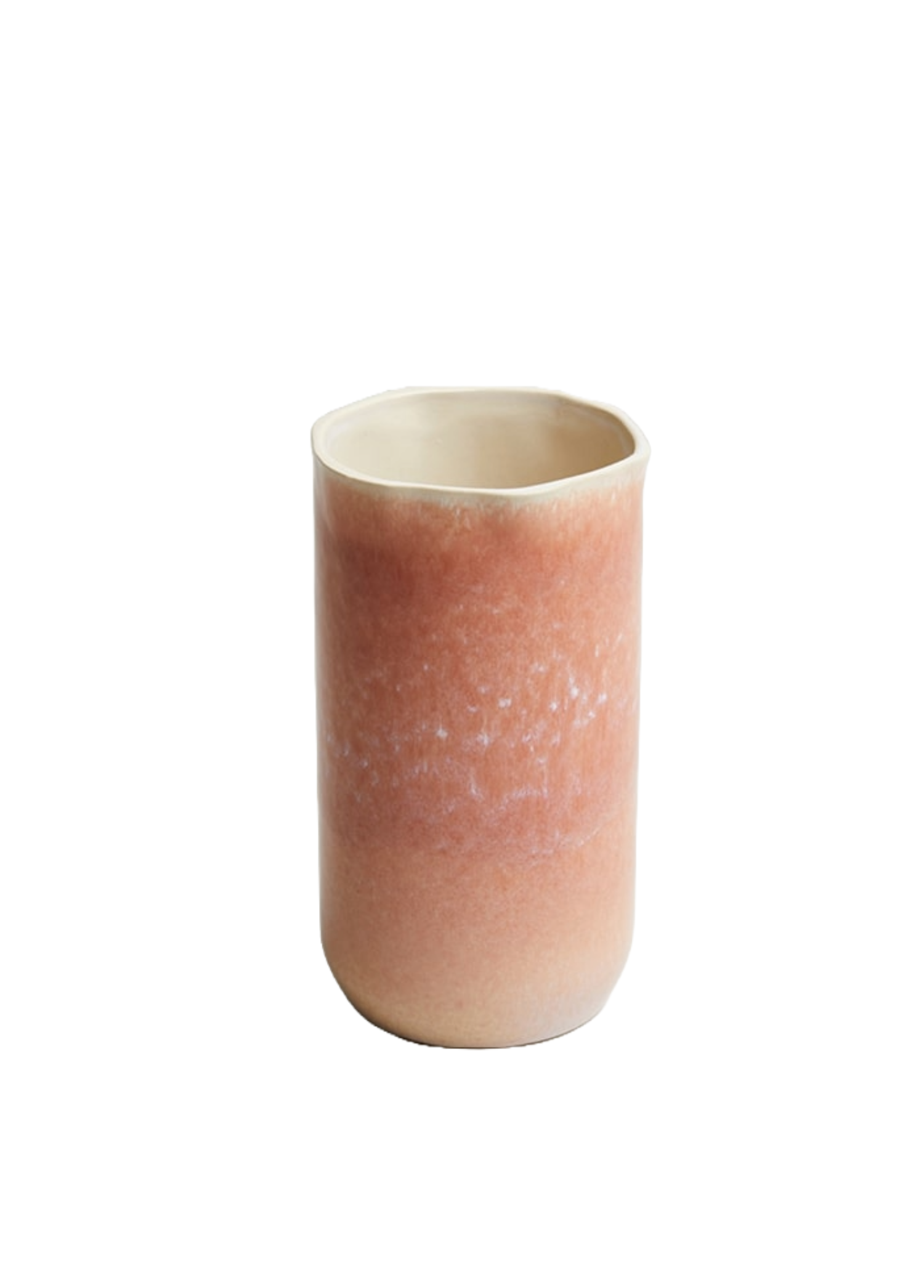 Vase Mauerblümchen - Koralle