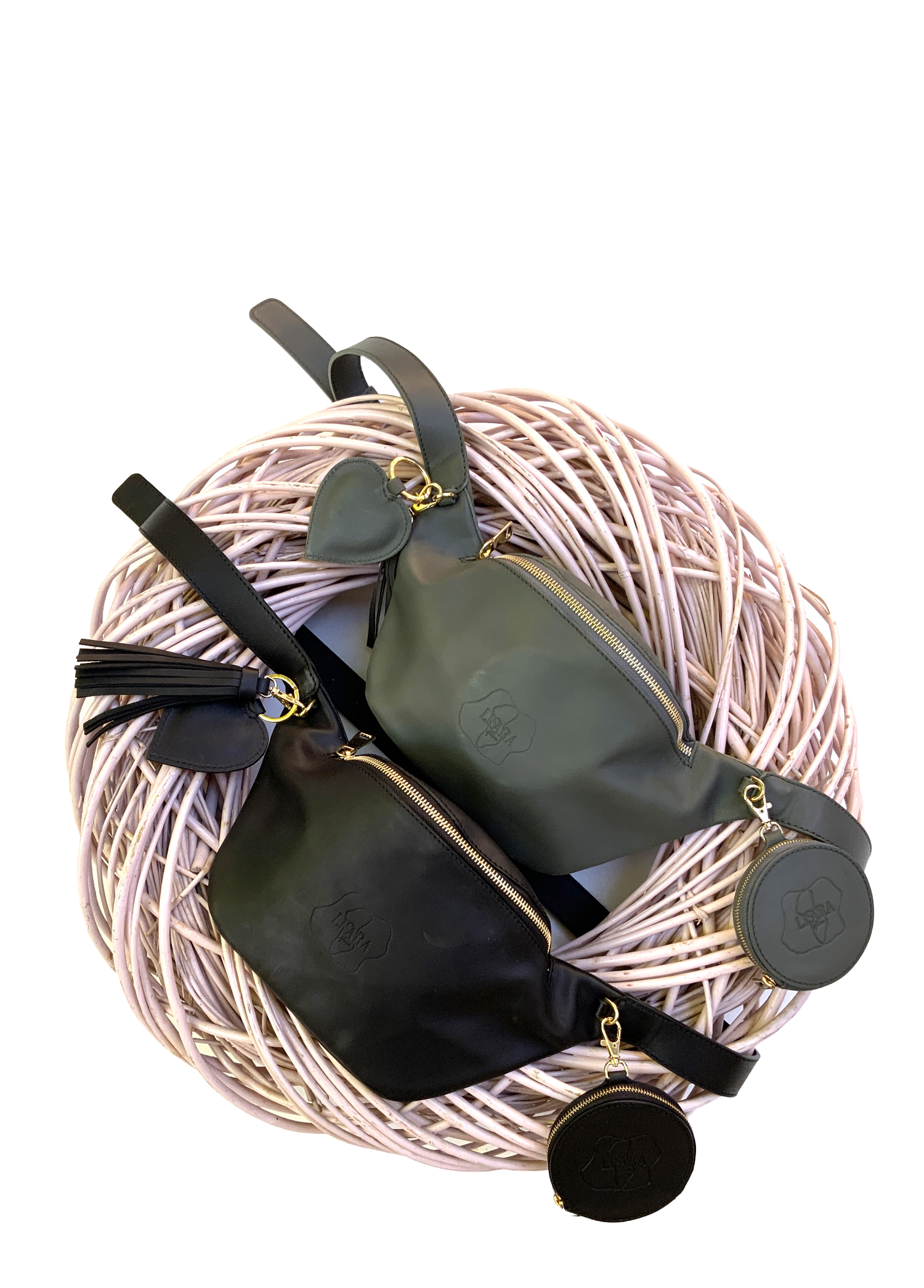 Tasche Kreuzundquer schwarz