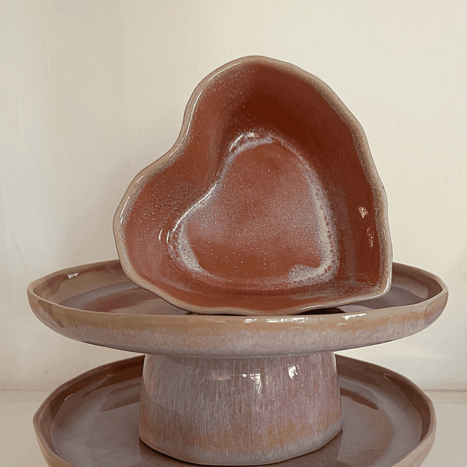 6-er Set Bowl dicke Hannah - Pomeranze