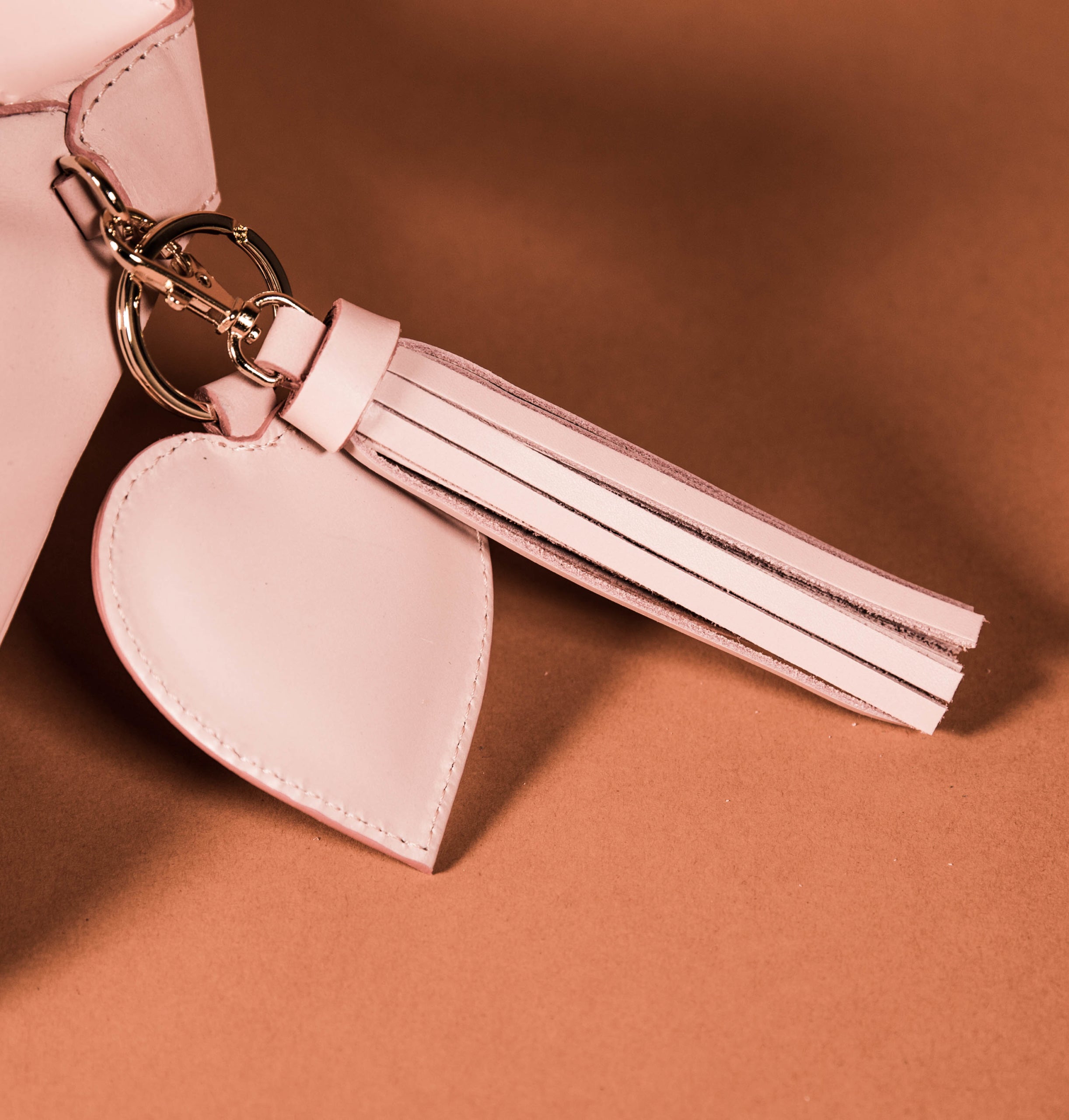 Tasche Kreuzundquer puder-rosé