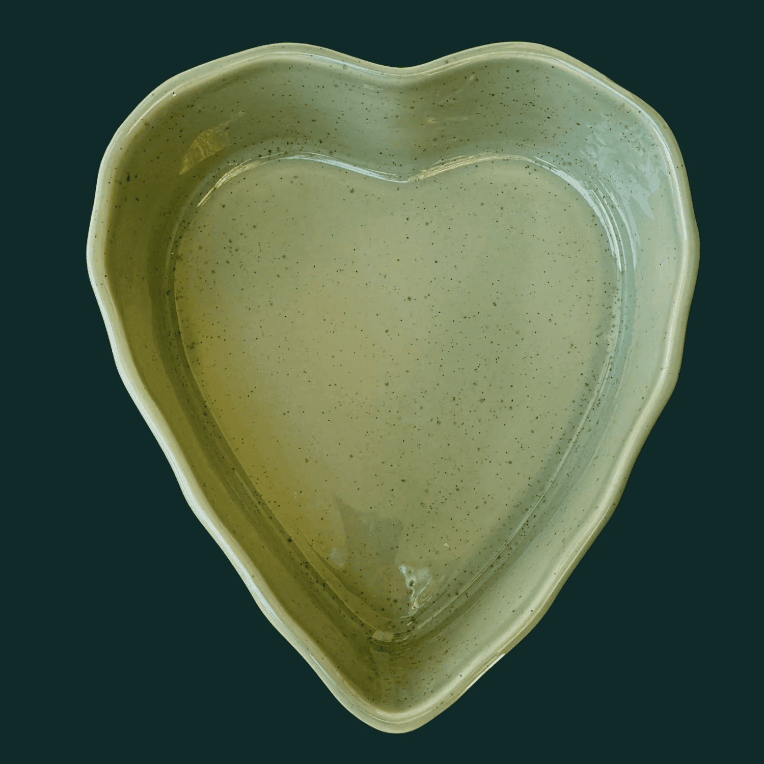 Herzschüssel große Liebe - Kiwi
