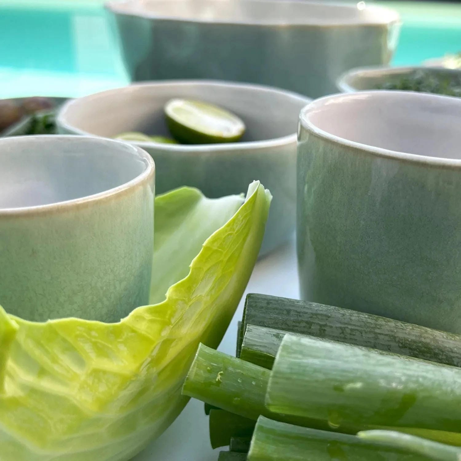 4-er Set Becher Willi - Immergrün