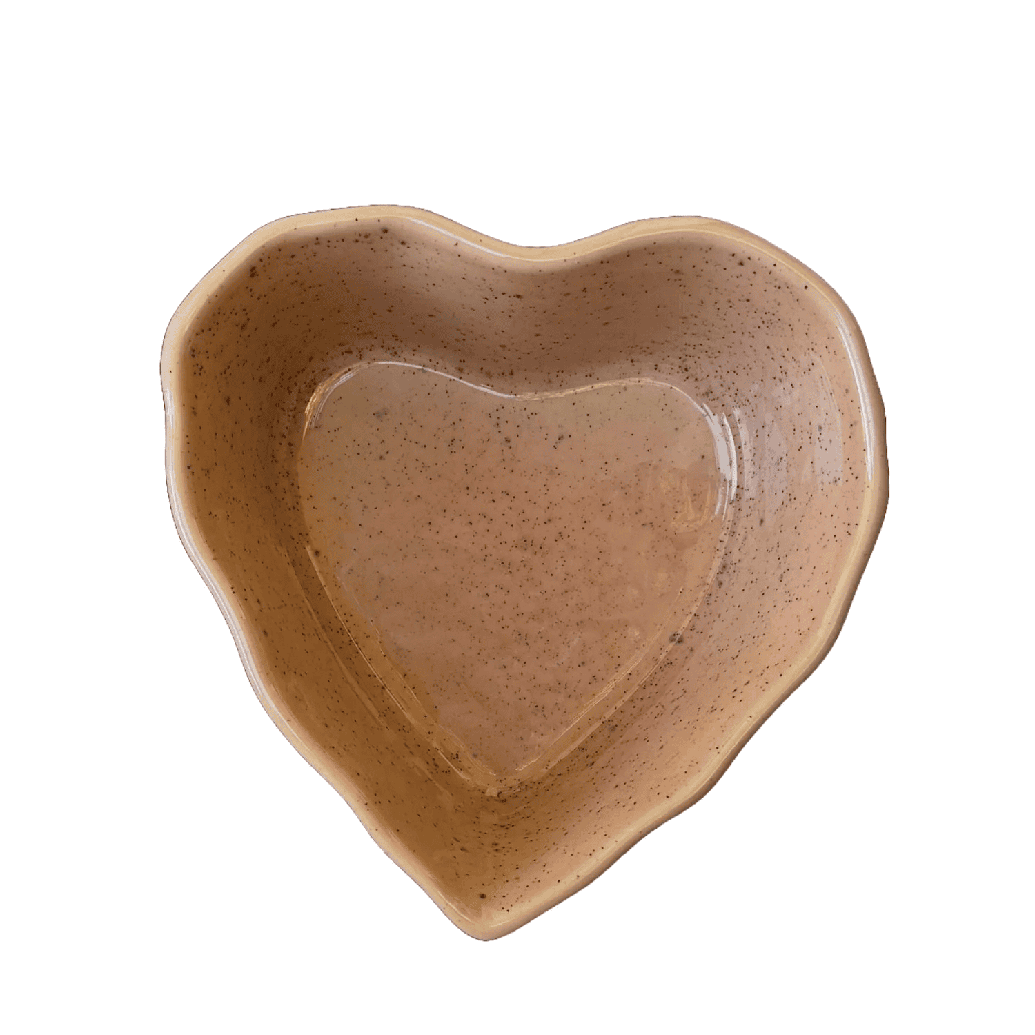 Herzschüssel kleine Liebe - Rhabarber