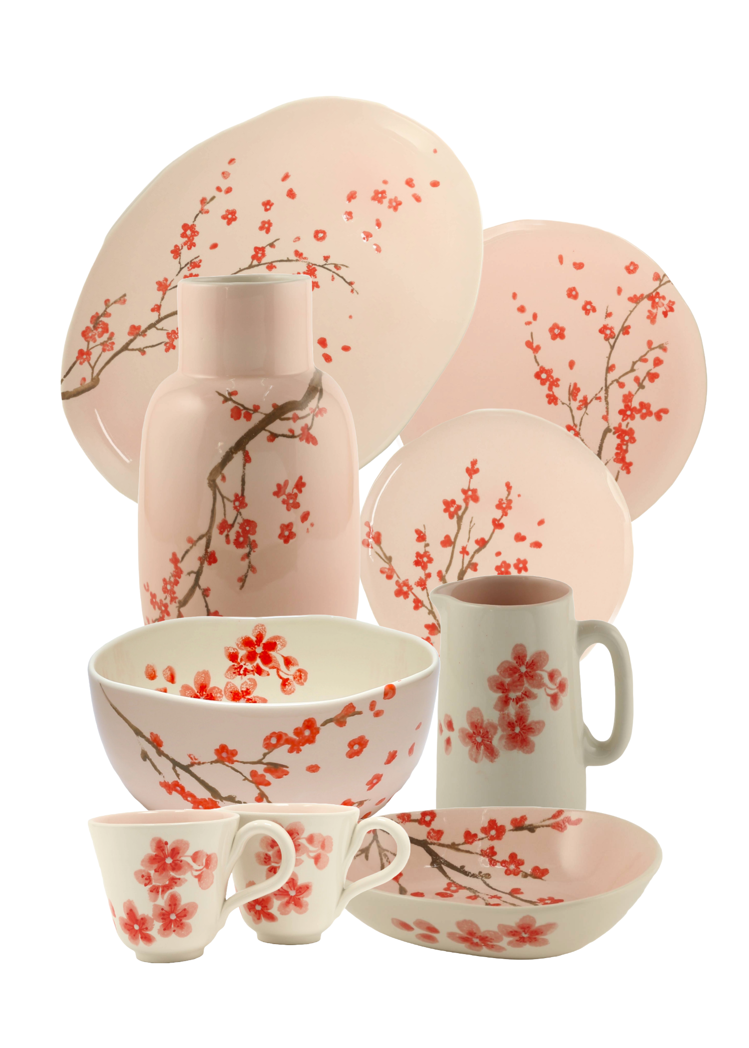 Tasse Pfirsichblüte Rosarot