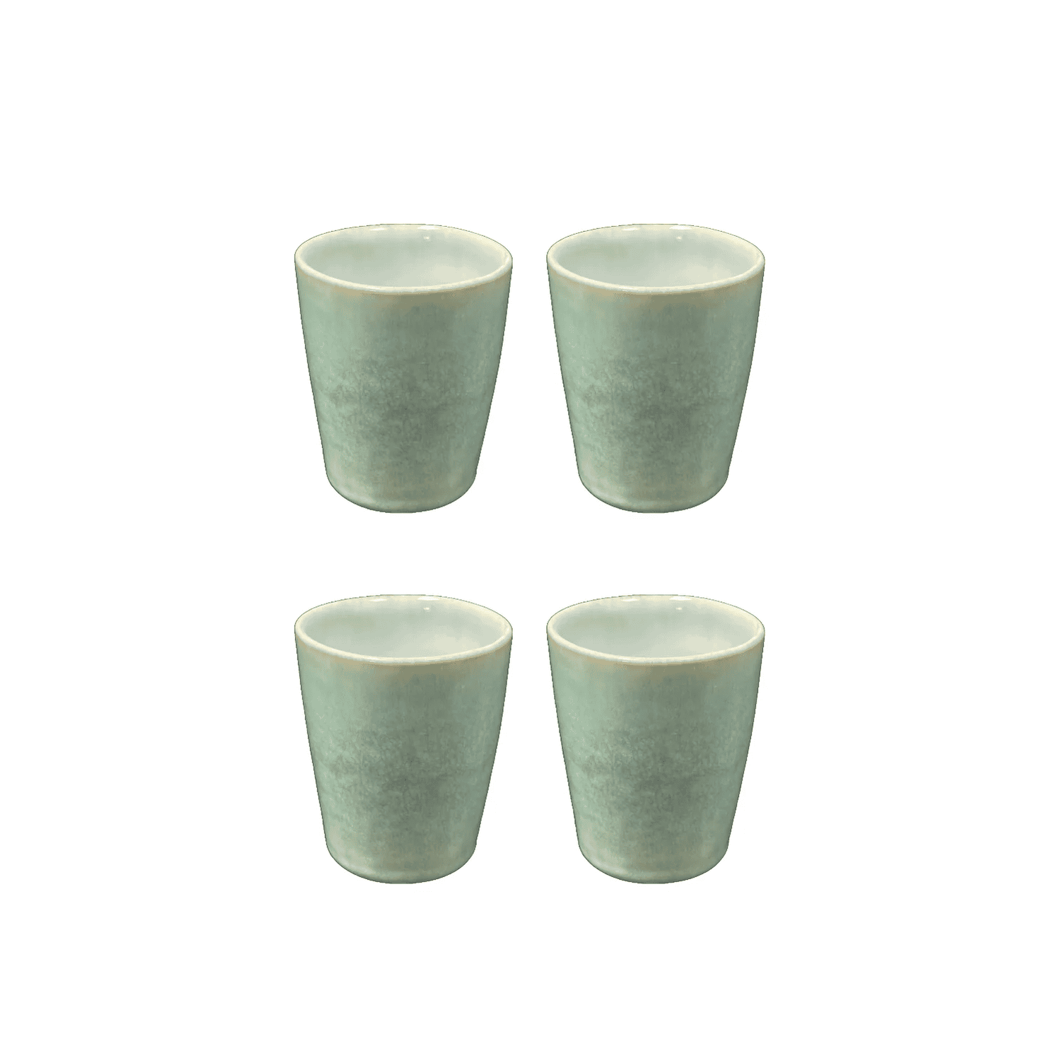 4-er Set Becher Willi - Immergrün