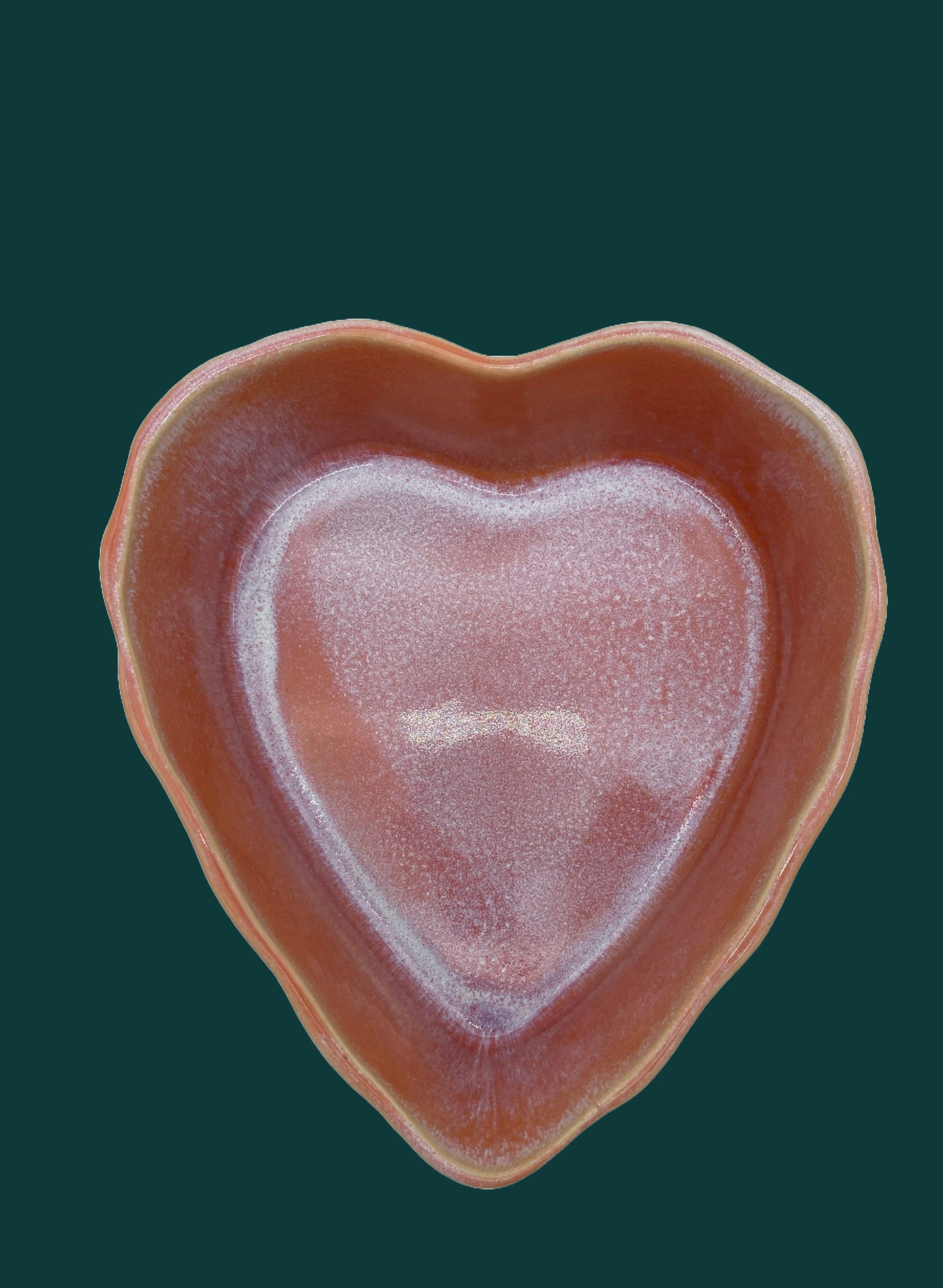 Herzschüssel große Liebe - Pomeranze