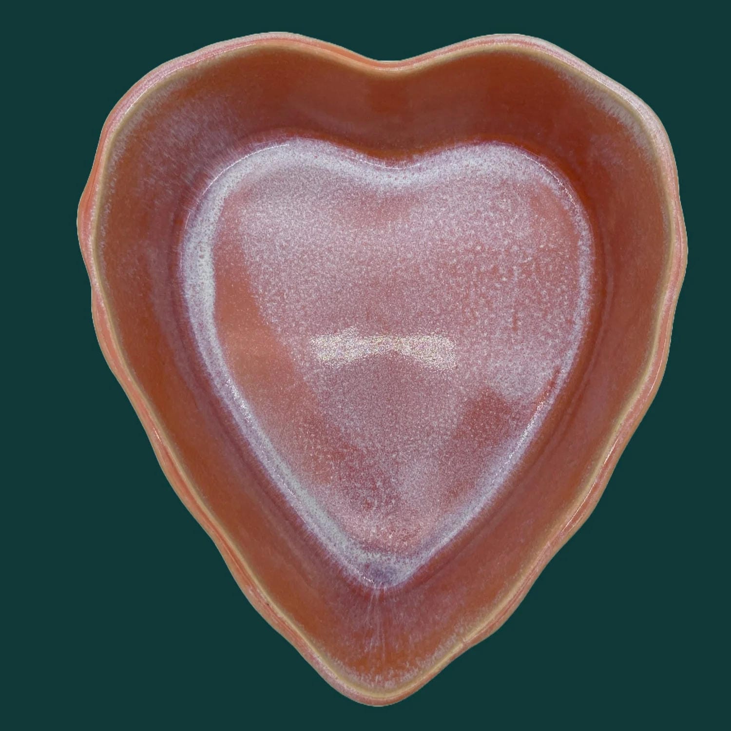 Herzschüssel große Liebe - Pomeranze