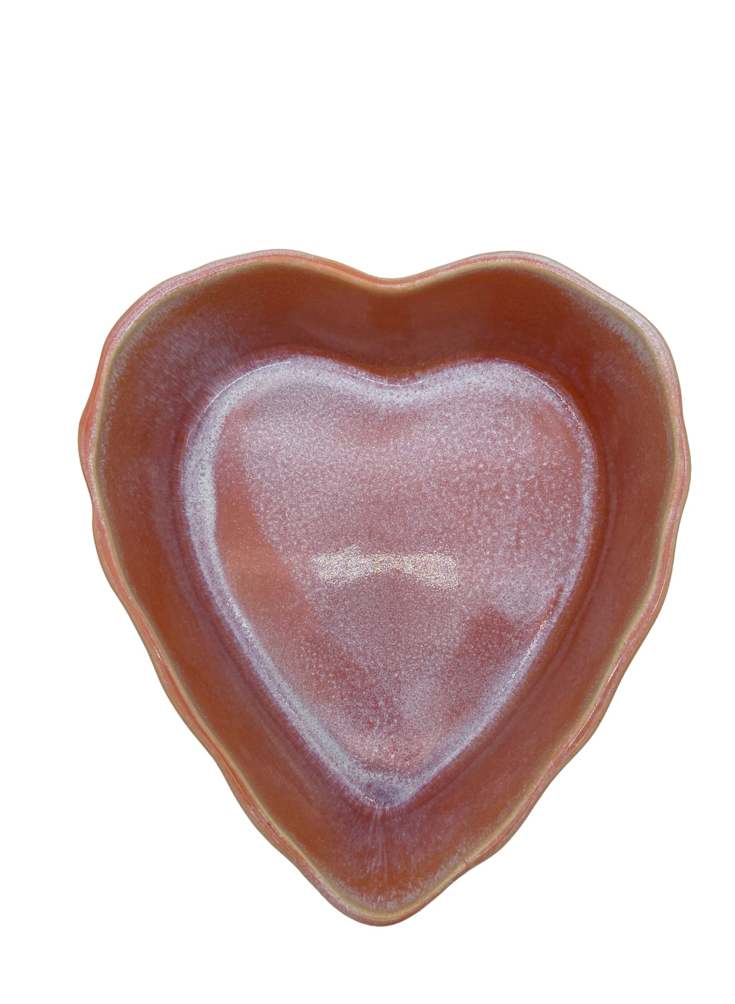 Herzschüssel große Liebe - Pomeranze