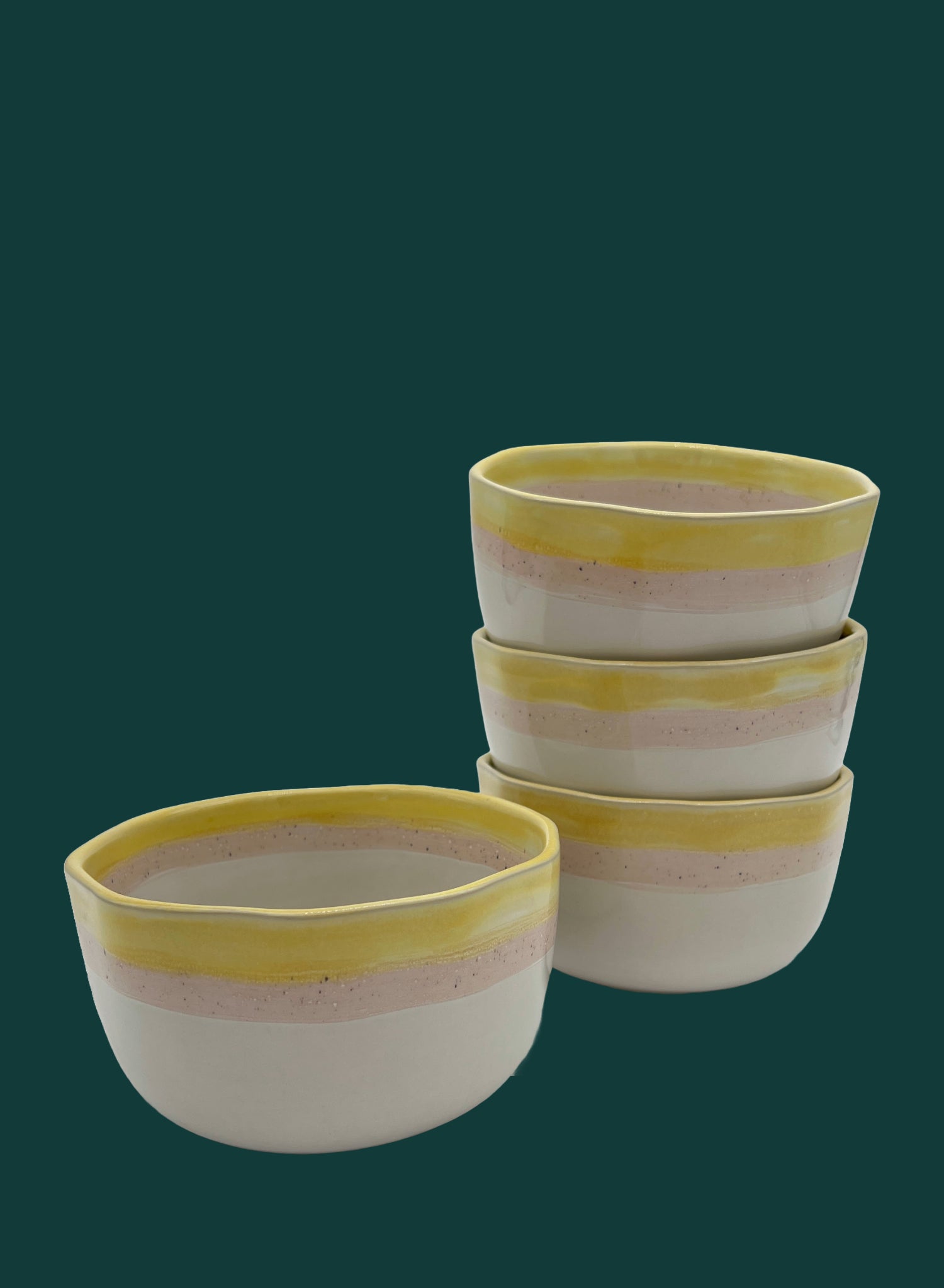 4-er Set Bowl dicke Hannah - Marille