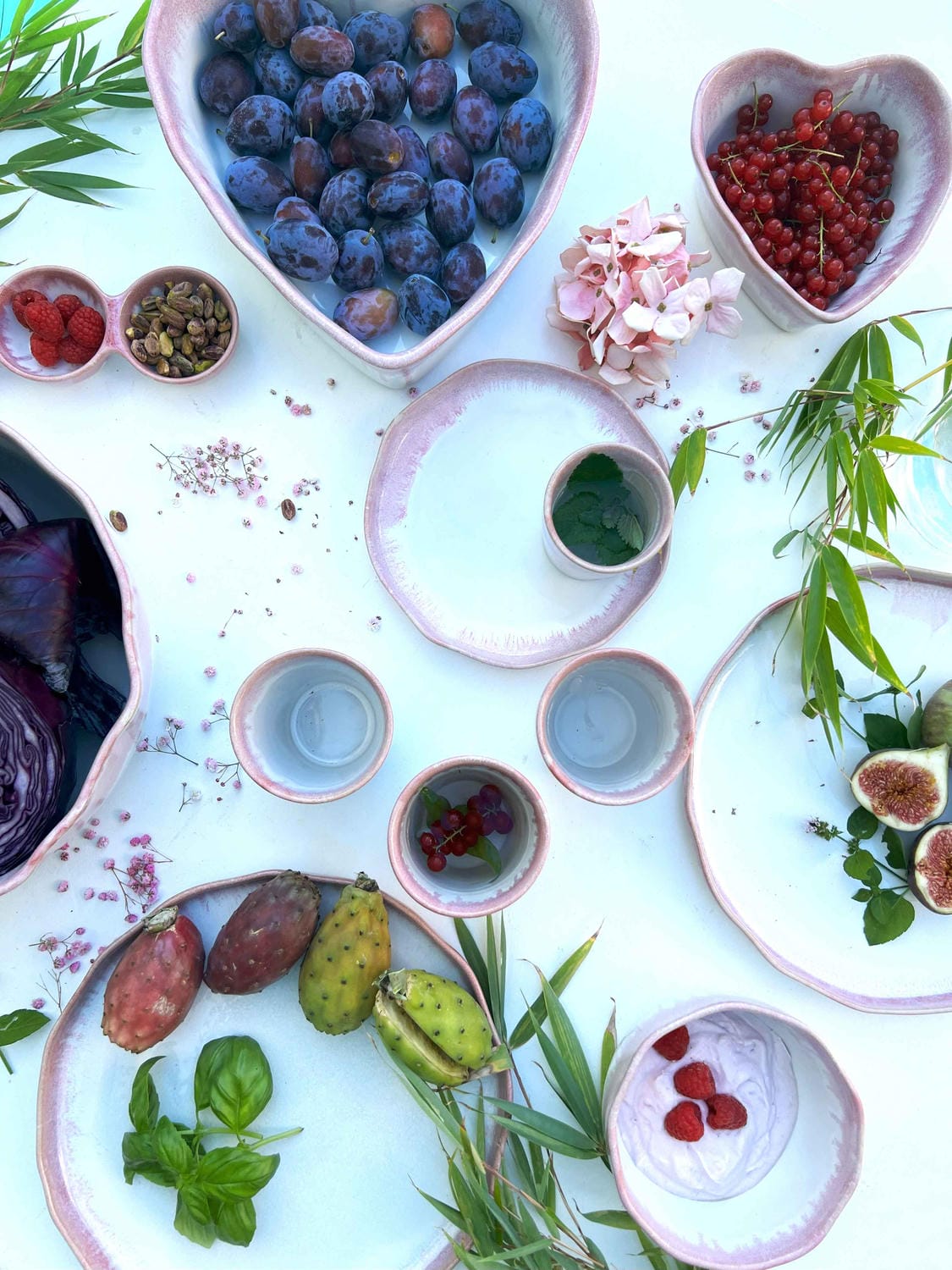 Trio flotter Dreier - Himbeersahne