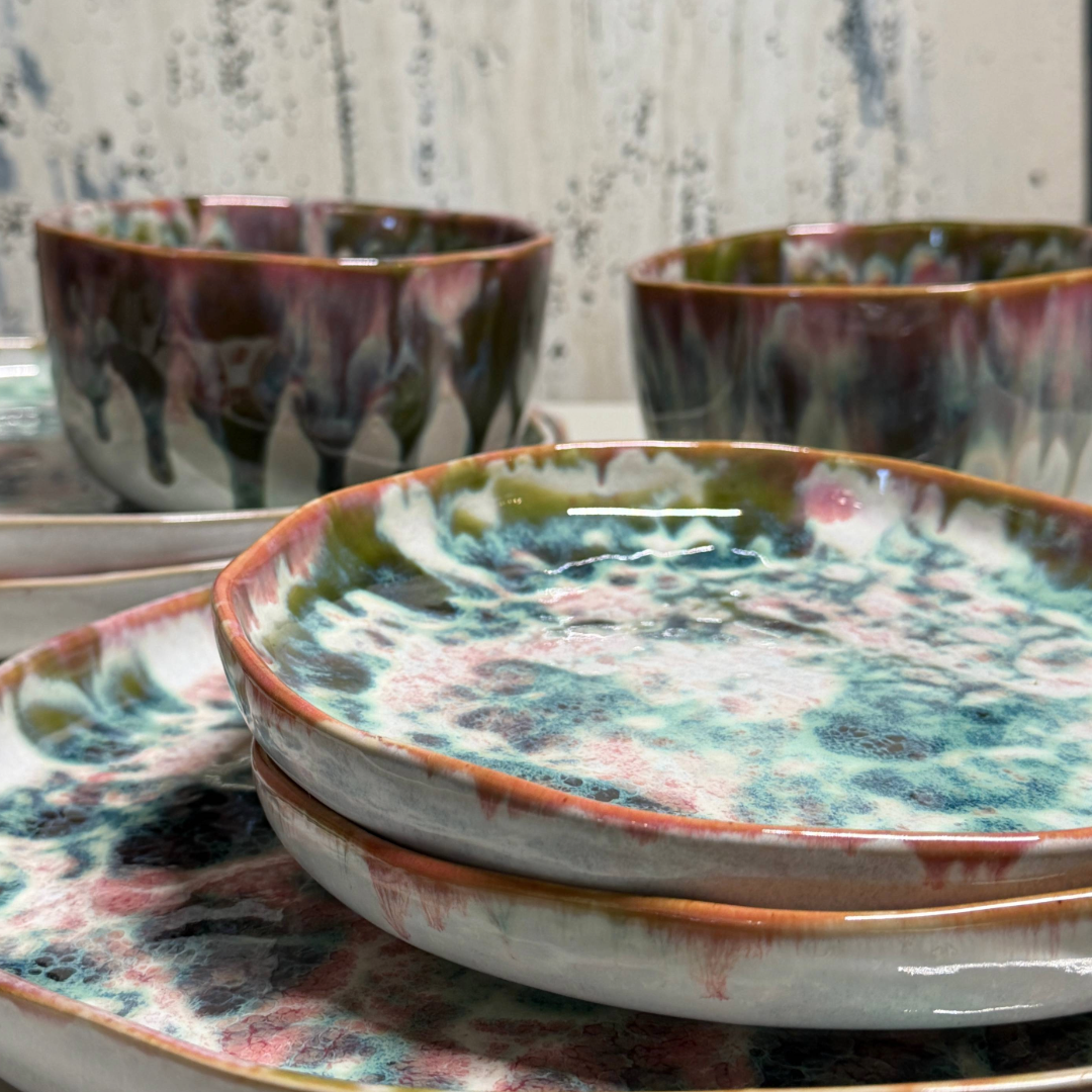 4-er Set Bowl dicke Hannah - Neue Flamme