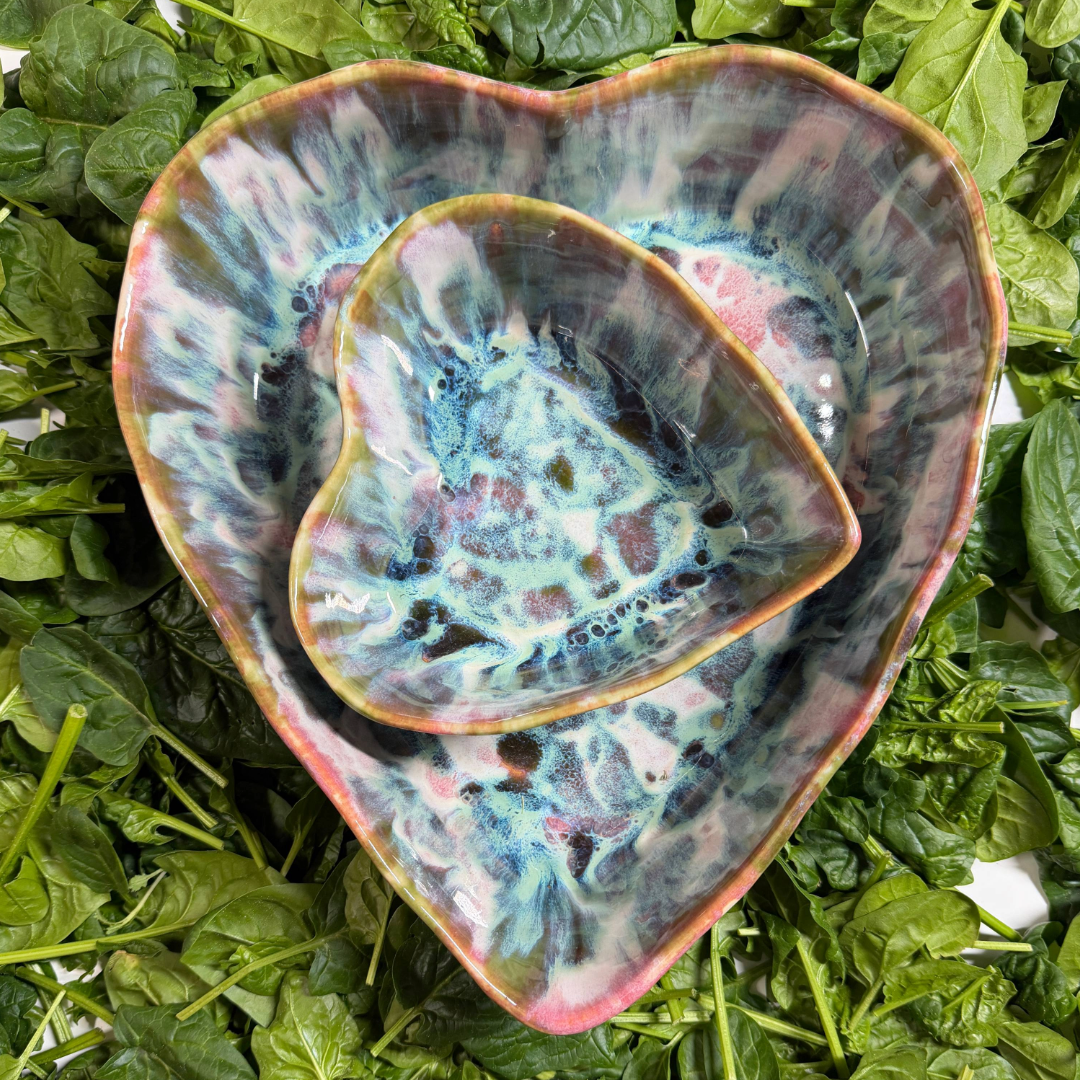 Herzschüssel kleine Liebe - neue Flamme