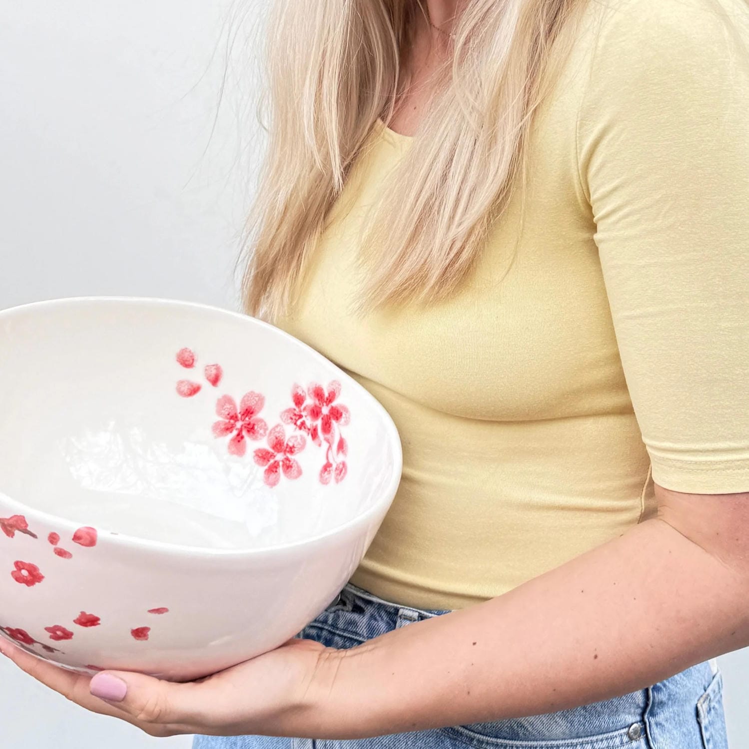 Bowl oval Pfirsichblüte Rosarot