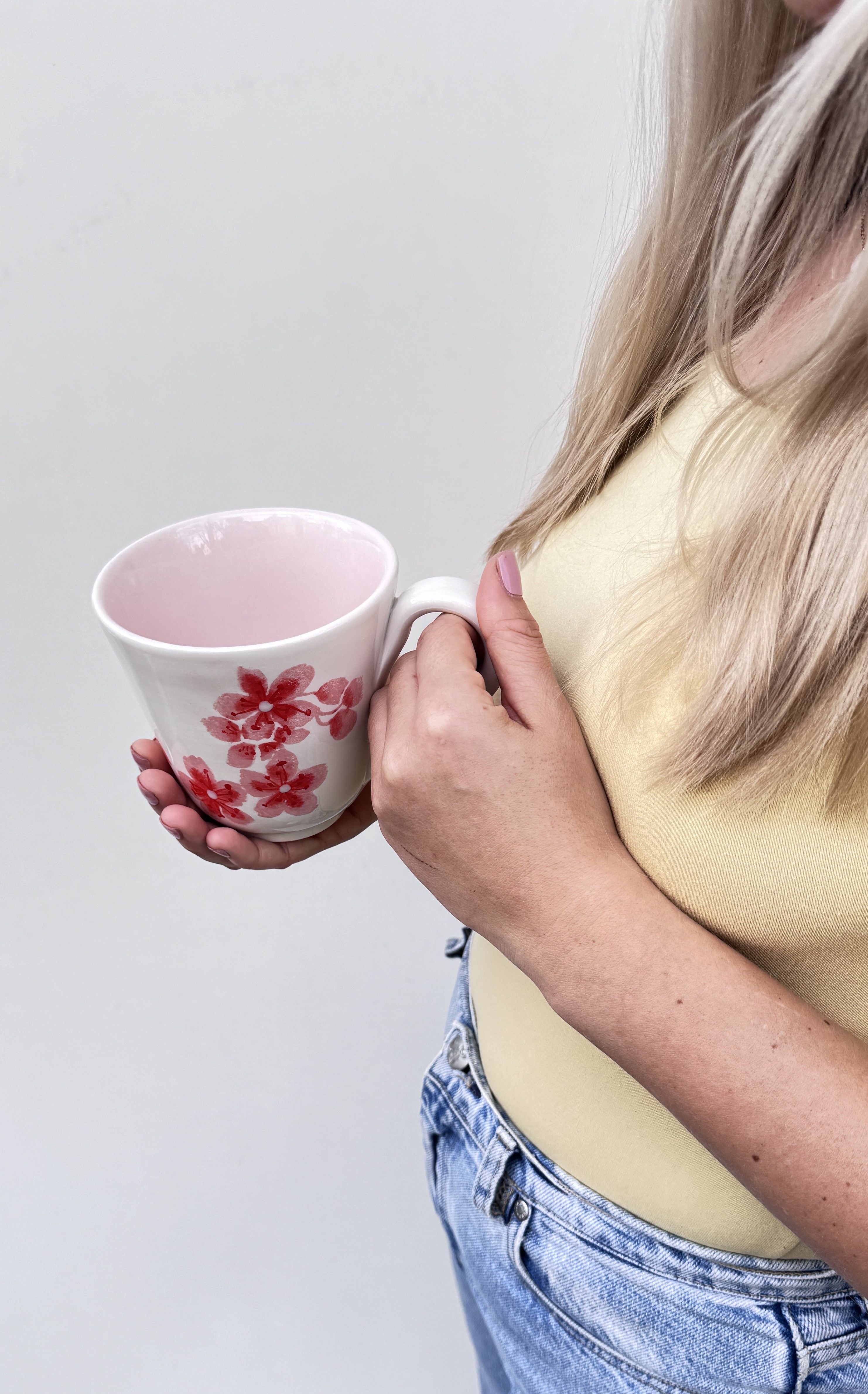 Tasse Pfirsichblüte Rosarot