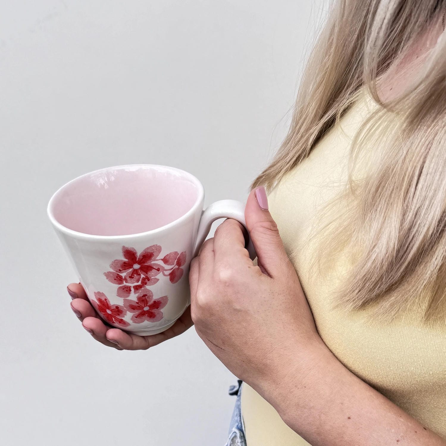 Tasse Pfirsichblüte Rosarot
