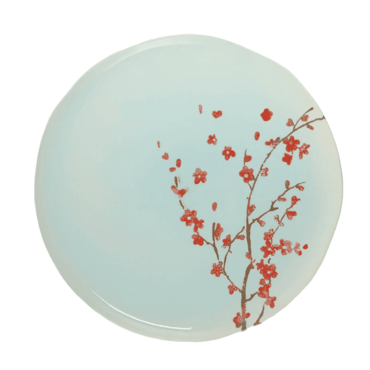 Teller Pfirsichblüte Himmelblau Ø 29 cm