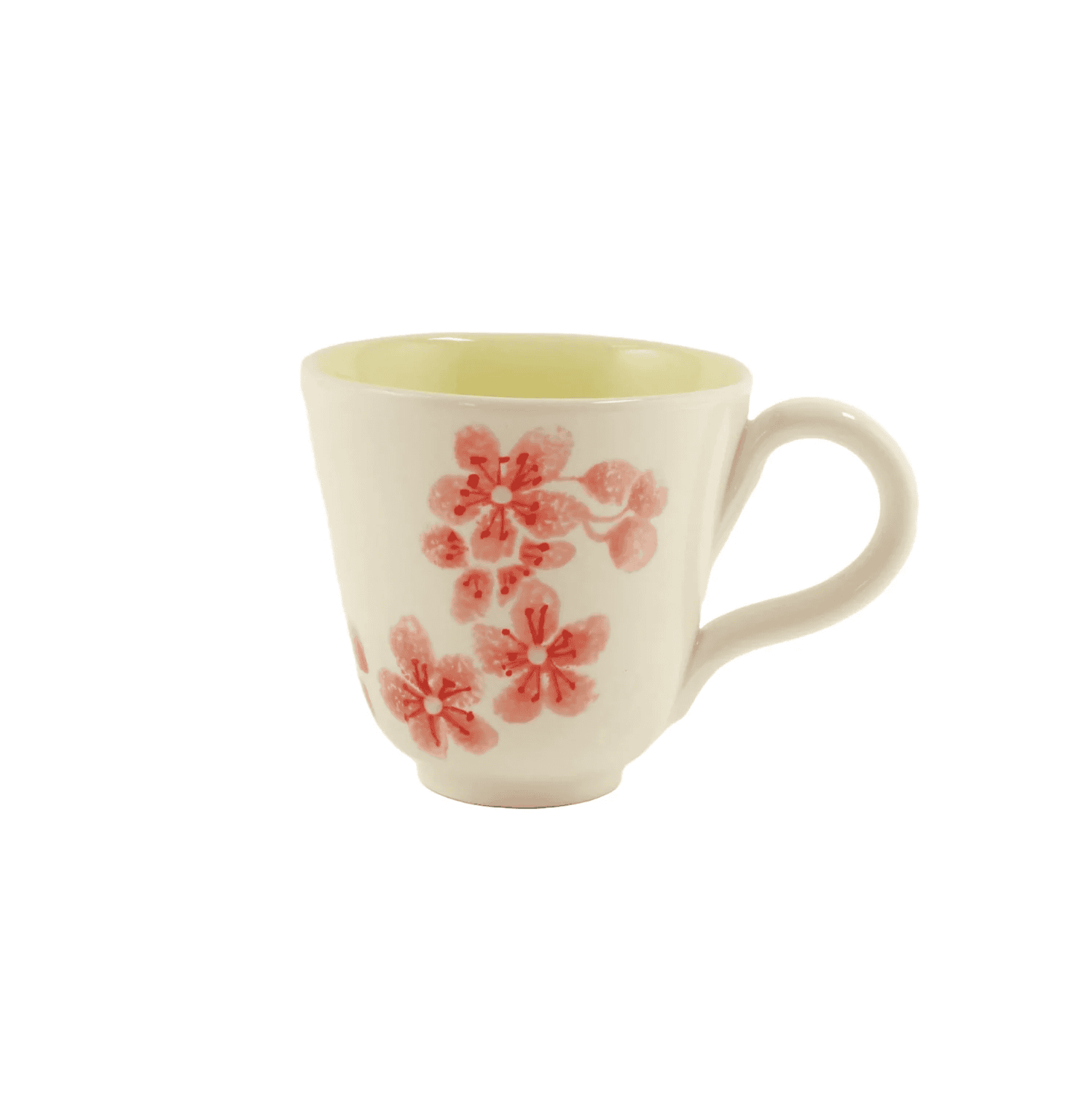 Tasse Pfirsichblüte Zitronenfalter