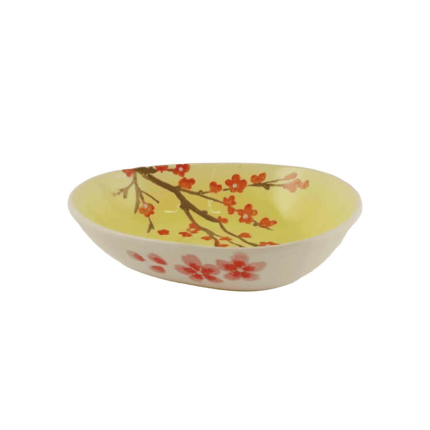 Bowl oval Pfirsichblüte Zitronenfalter
