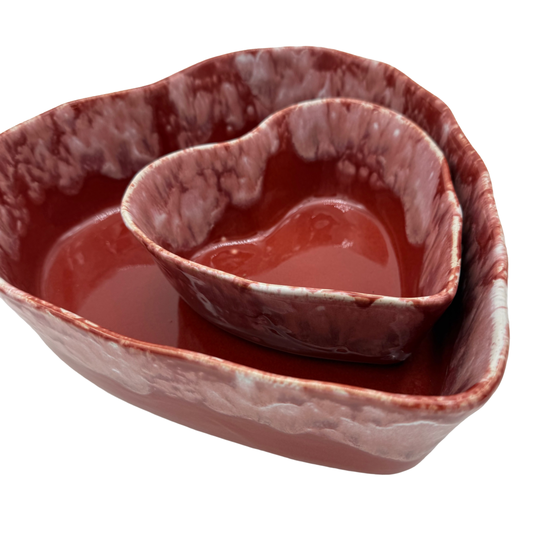 Herzschüssel kleine Liebe - rote Rita