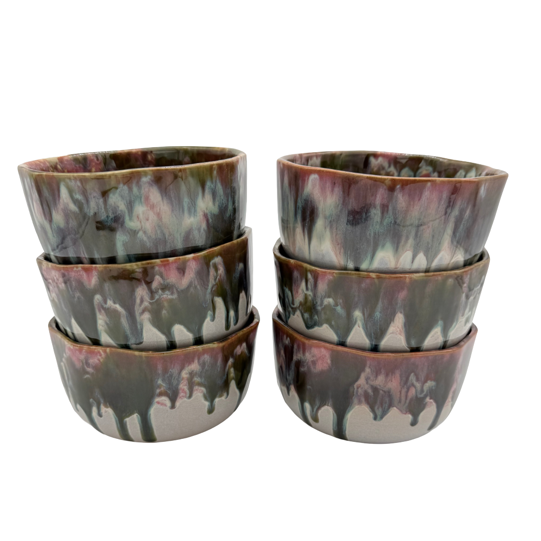 6-er Set Bowl dicke Hannah -  Neue Flaume