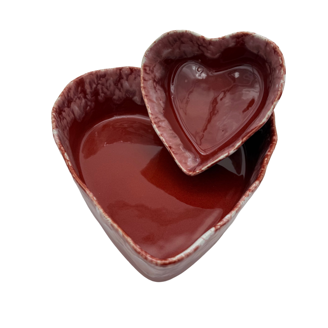 Herzschüssel kleine Liebe - rote Rita