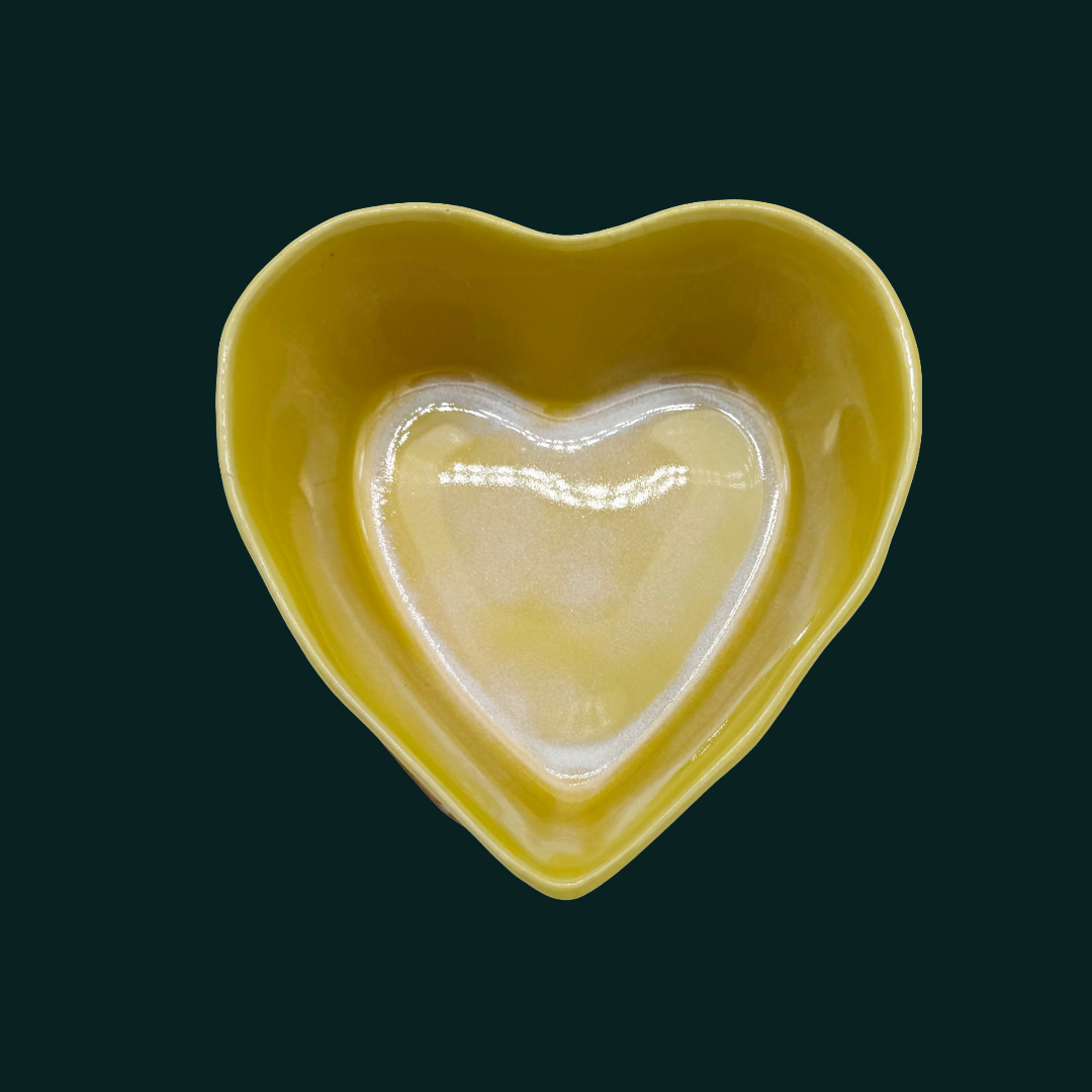 Herzschüssel kleine Liebe - Mimosa